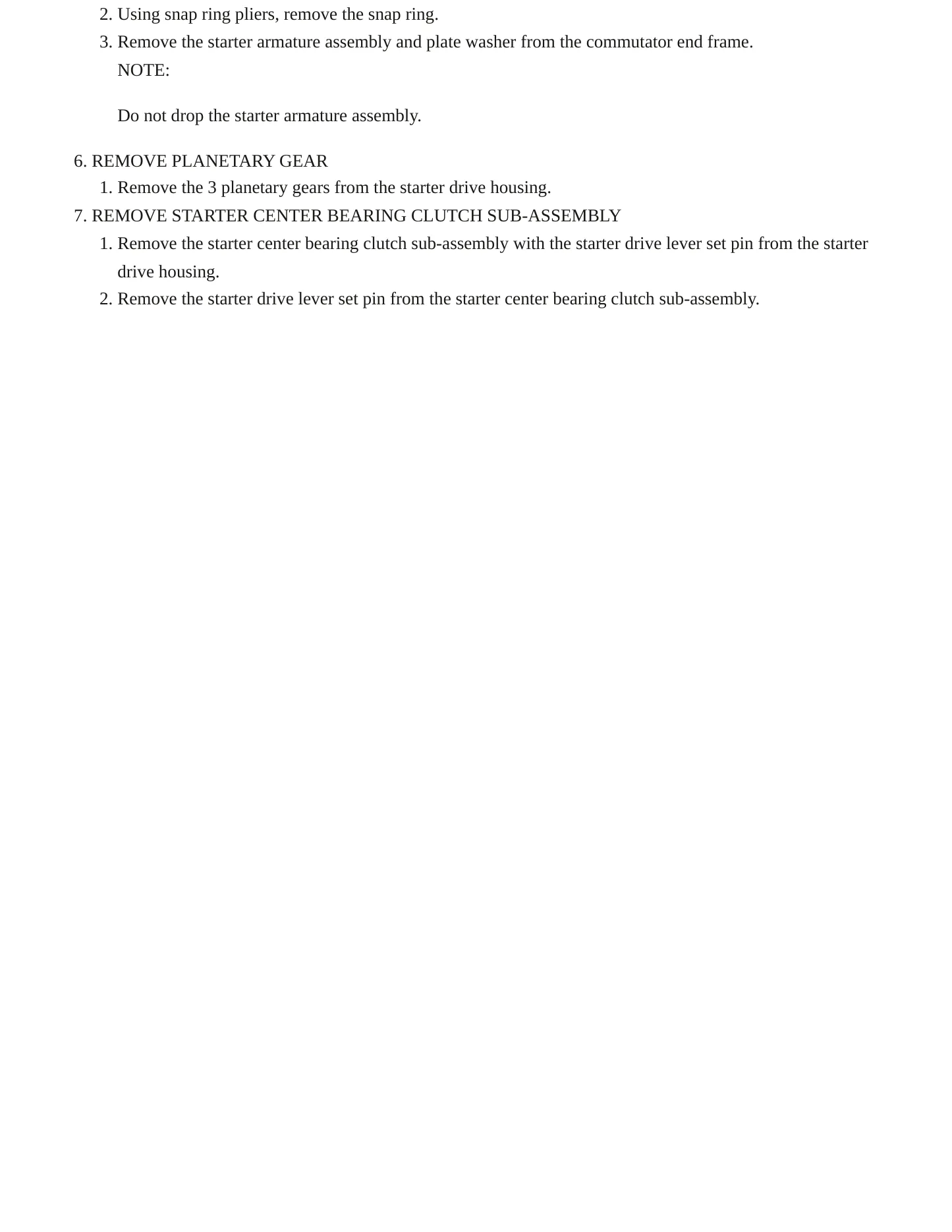 2011 Lexus IS 350 Service and Repair Manual preview page 7