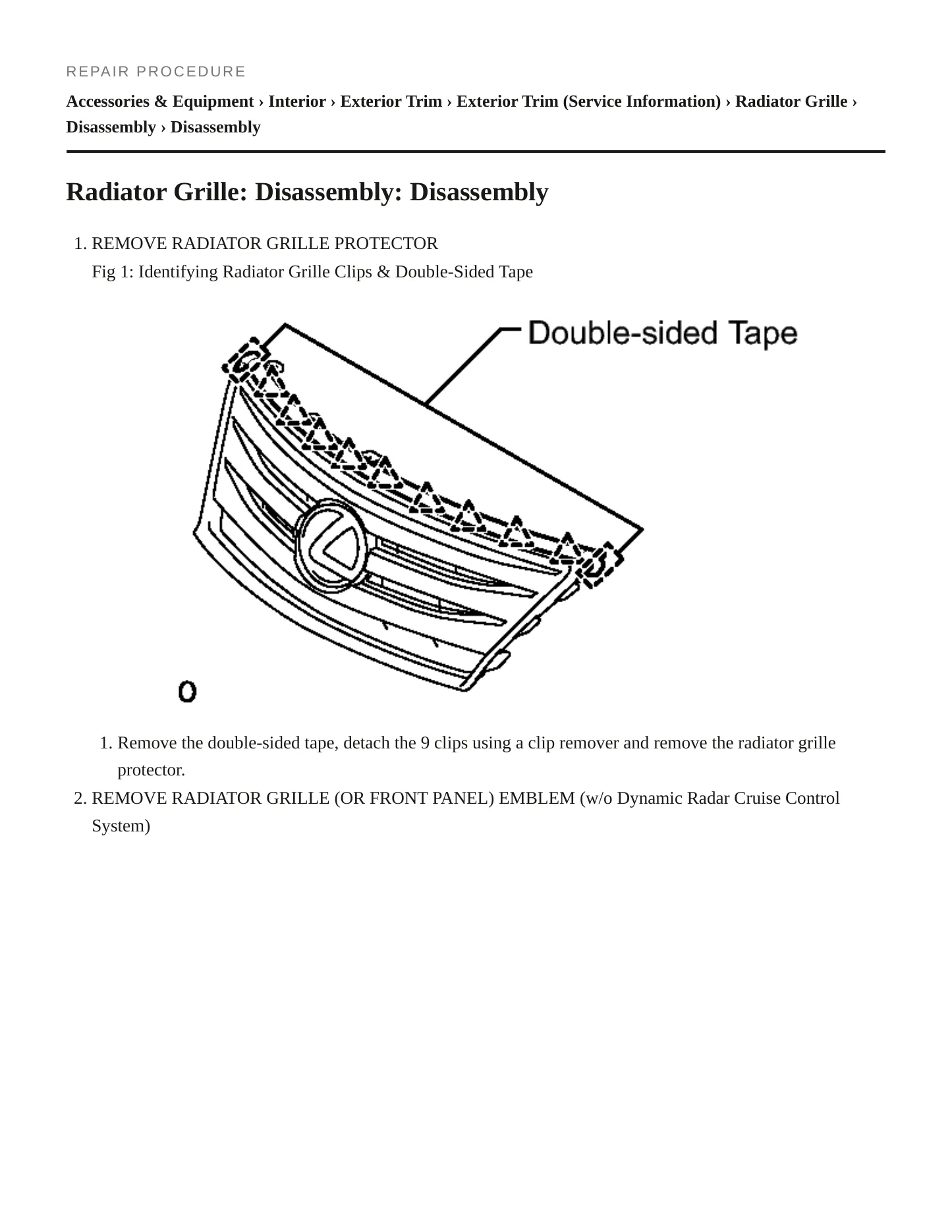 2012 Lexus LS 600hL Service and Repair Manual preview page 4