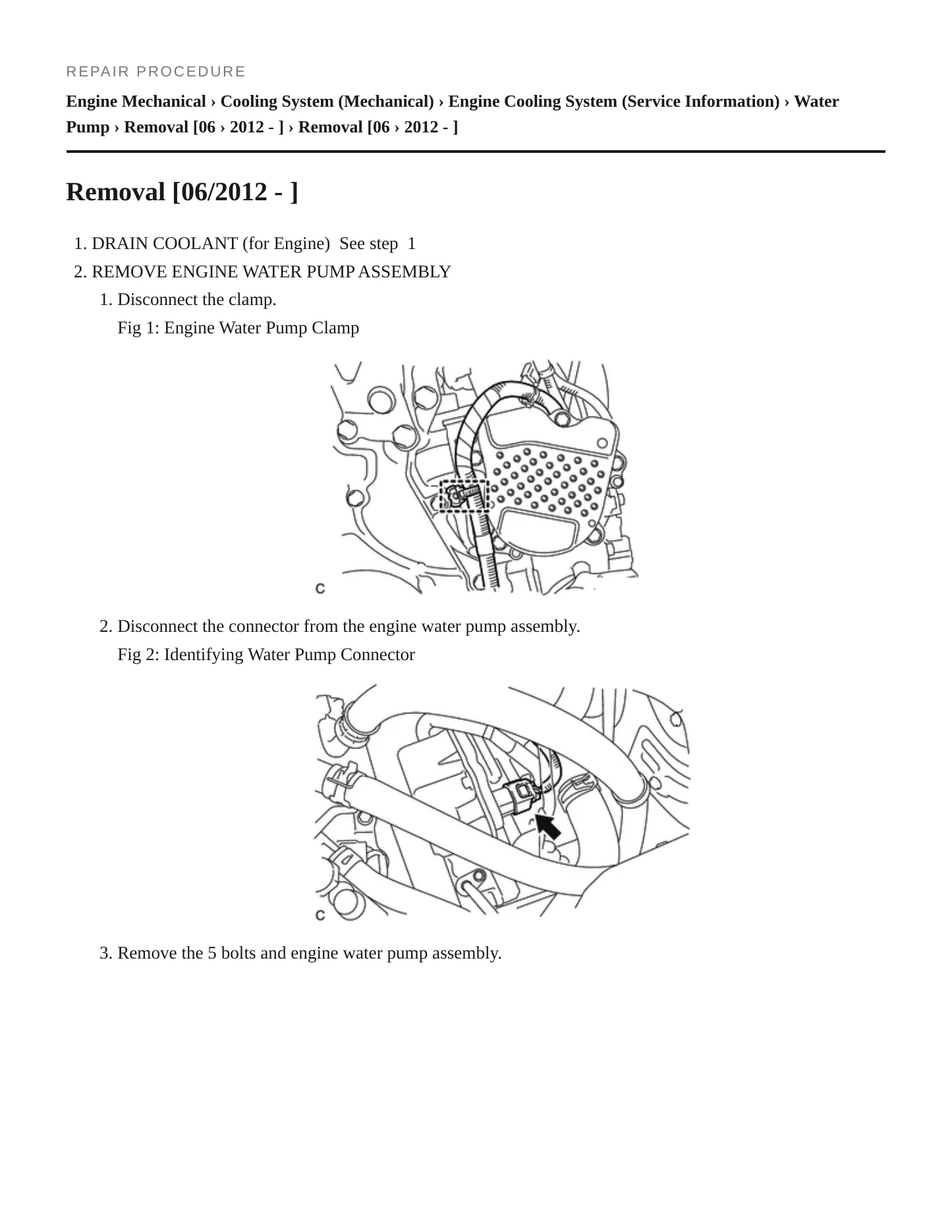 2013 Lexus ES 300h Service and Repair Manual preview page 4