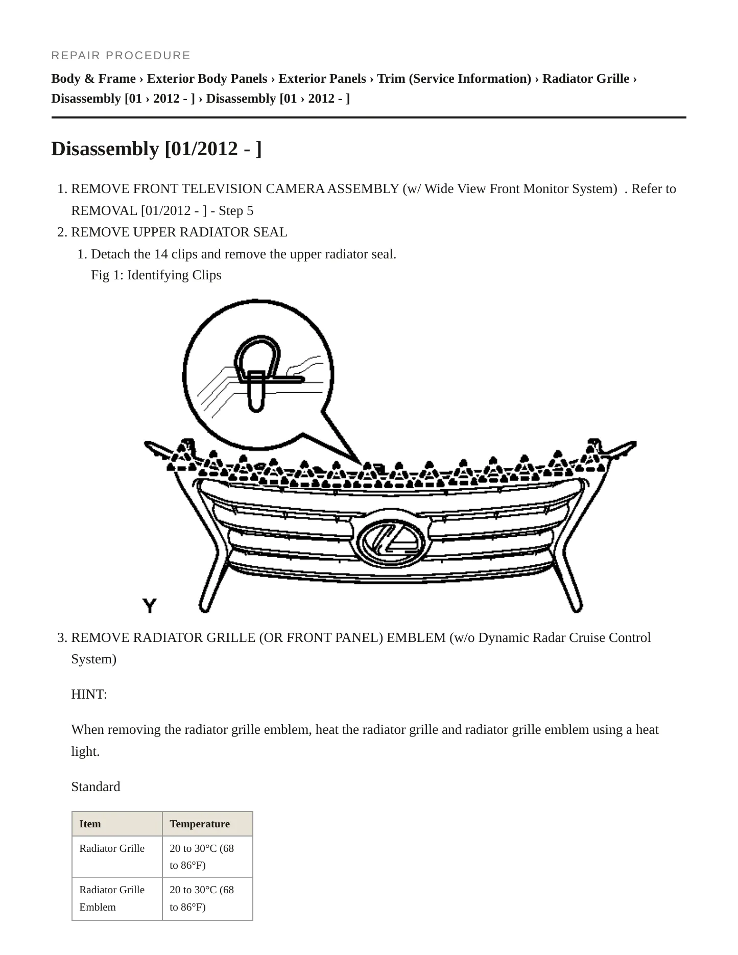 2013 Lexus LX 570 Service and Repair Manual preview page 4