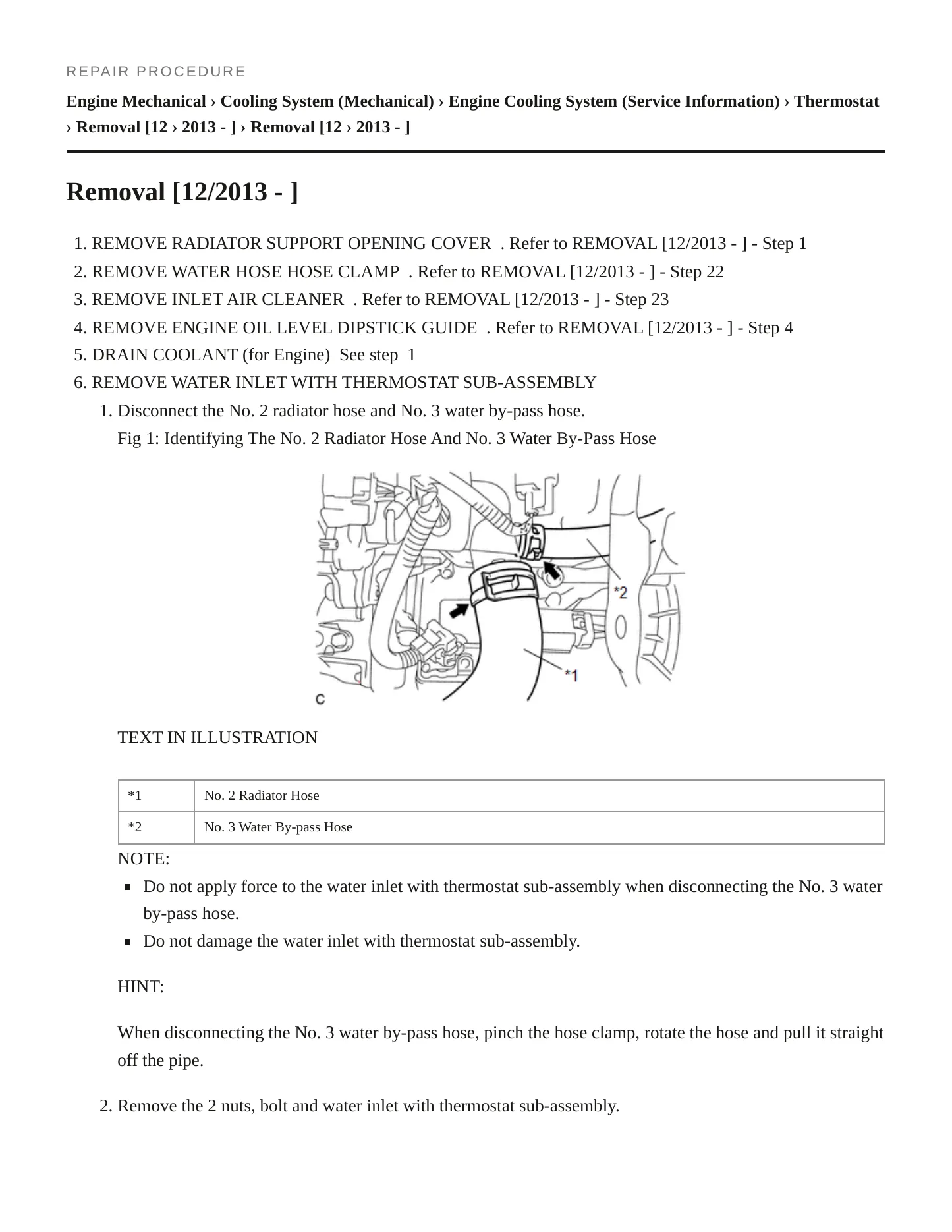 2014 Lexus CT 200h Service and Repair Manual preview page 4