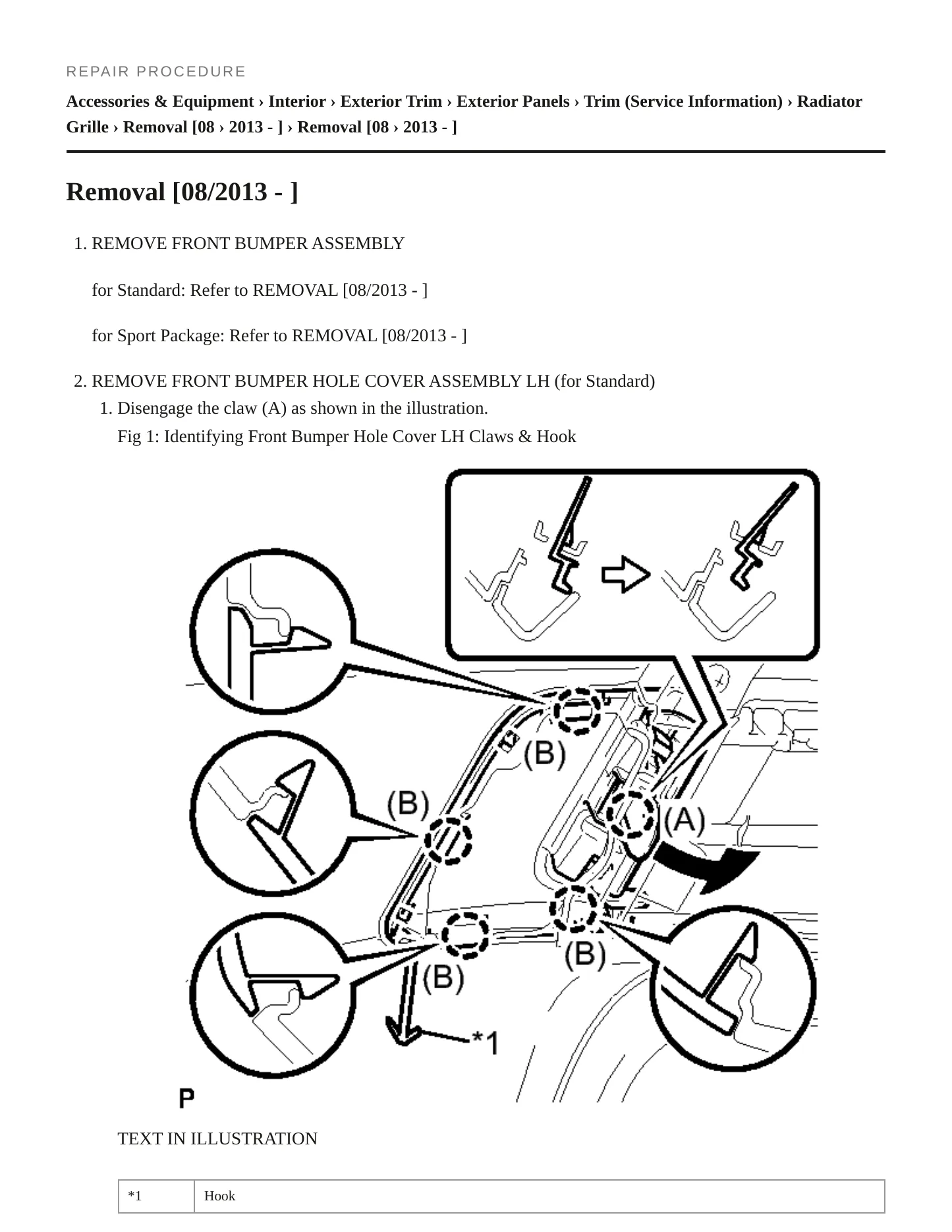 2014 Lexus RX 450h Service and Repair Manual preview page 4