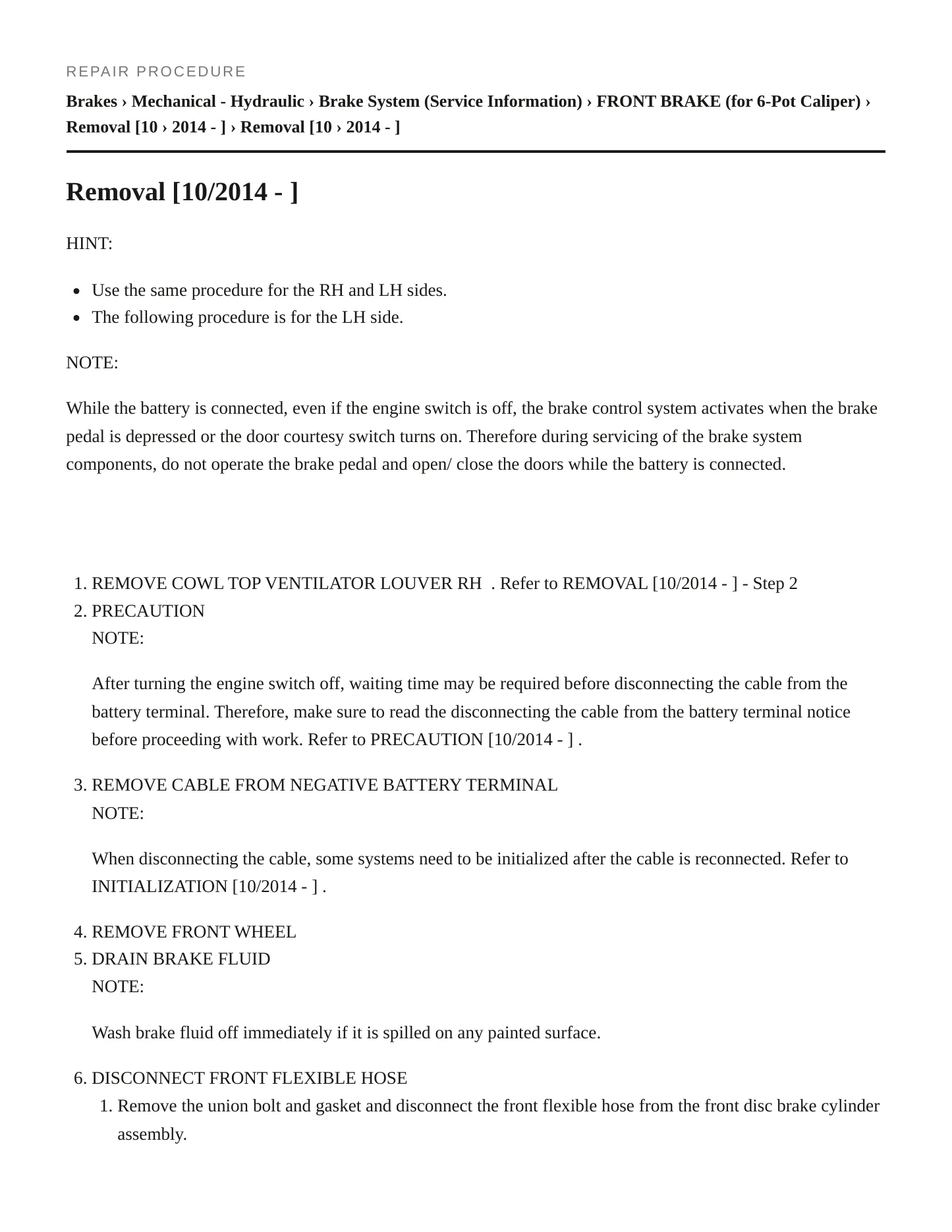 2015 Lexus LS 460 Service and Repair Manual preview page 4