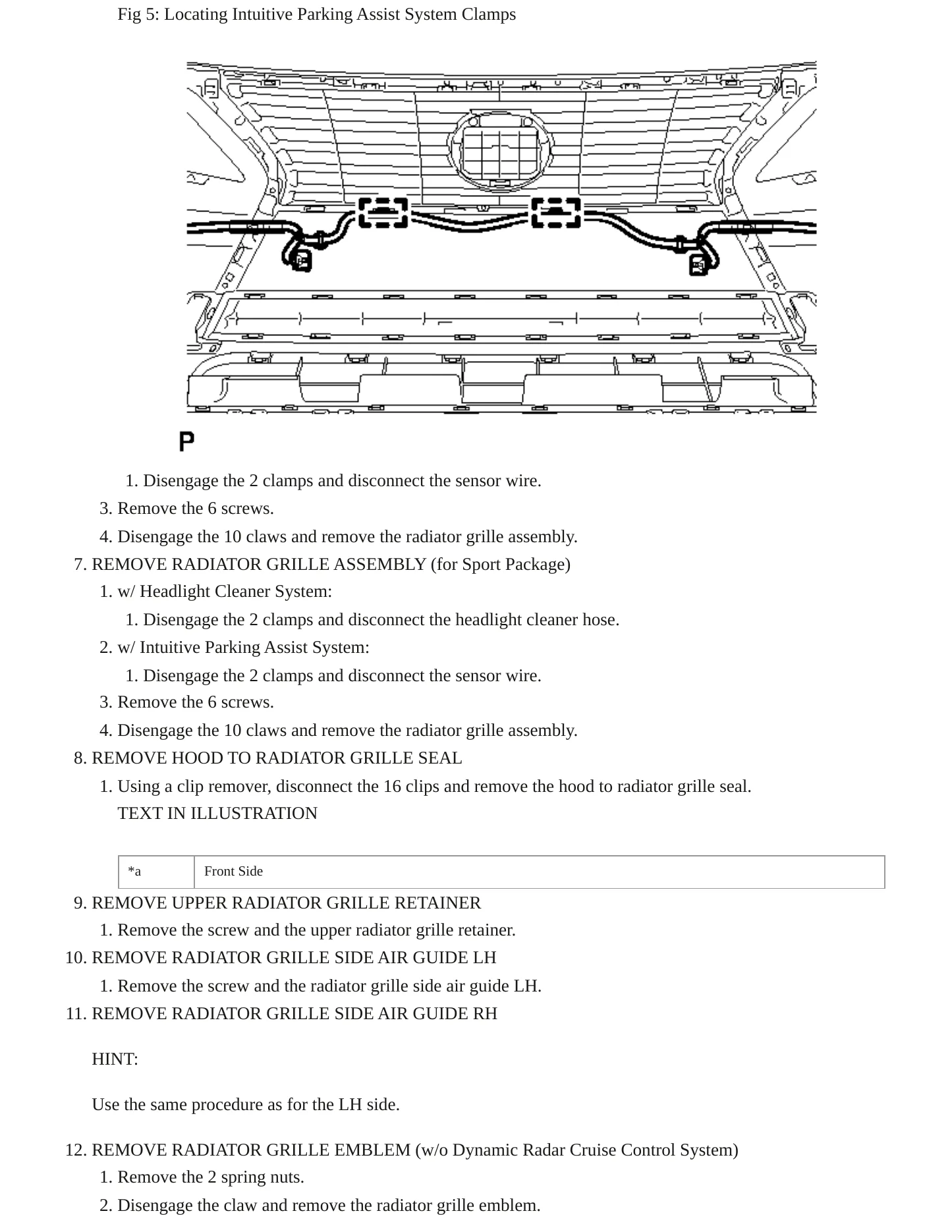 2015 Lexus RX 350 Service and Repair Manual preview page 7