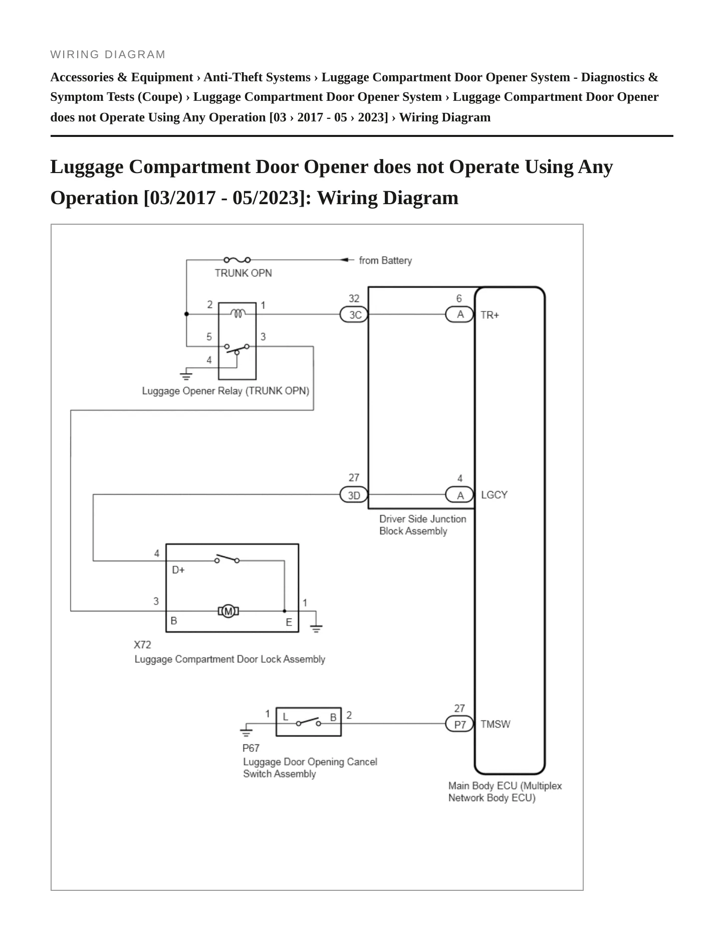 2024 Lexus LC 500 Service and Repair Manual preview page 6