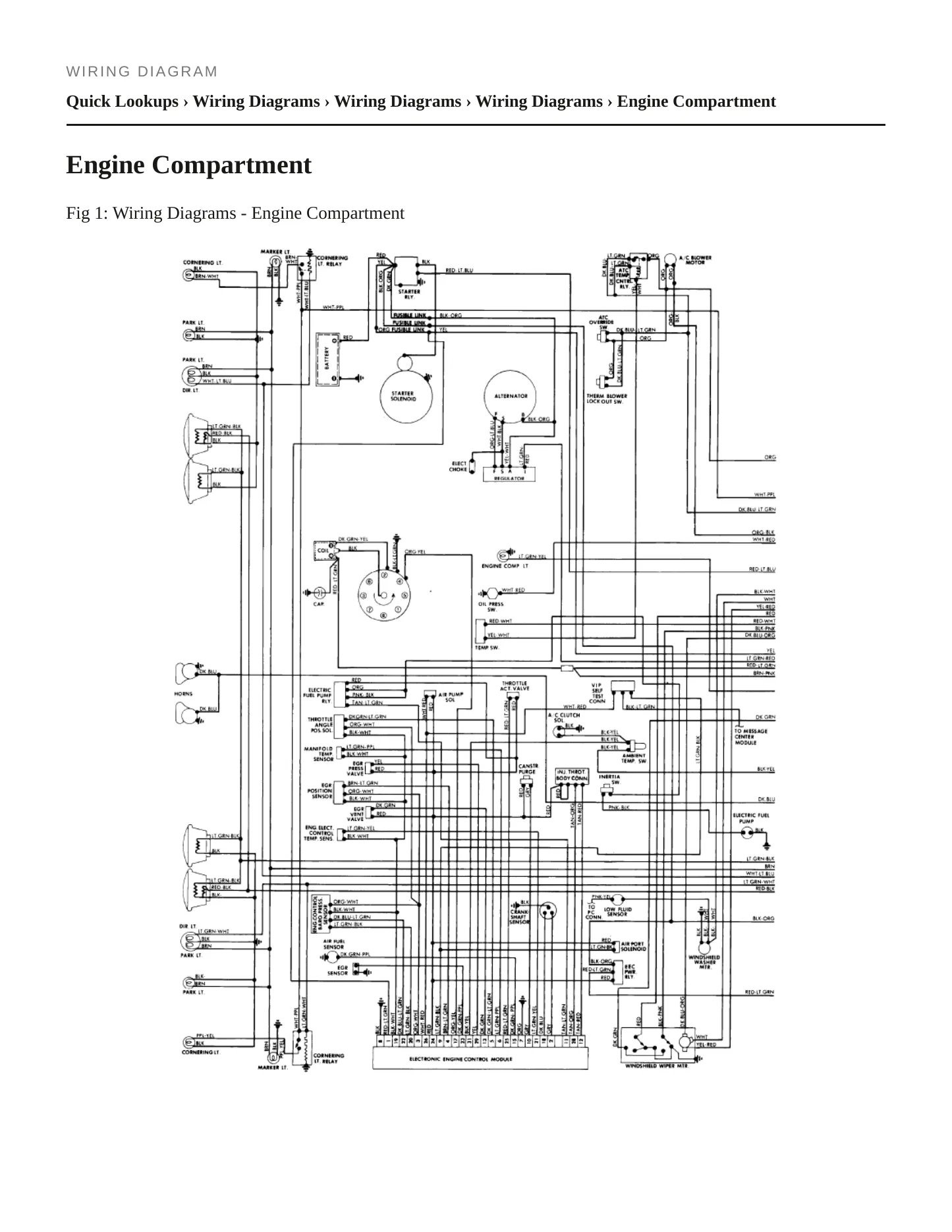 1982 Lincoln Mark VI Service and Repair Manual preview page 7