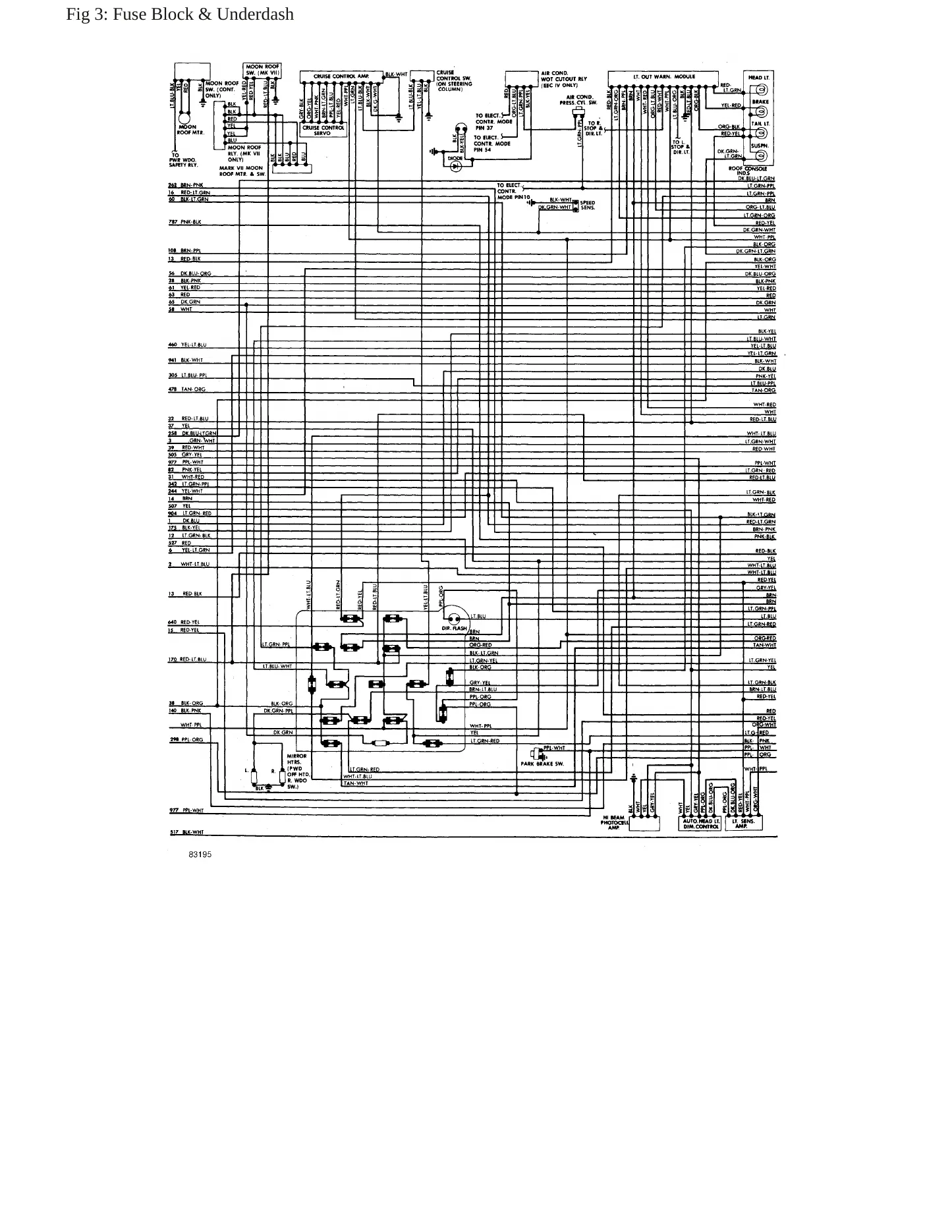 1984 Lincoln Mark VII Service and Repair Manual preview page 7