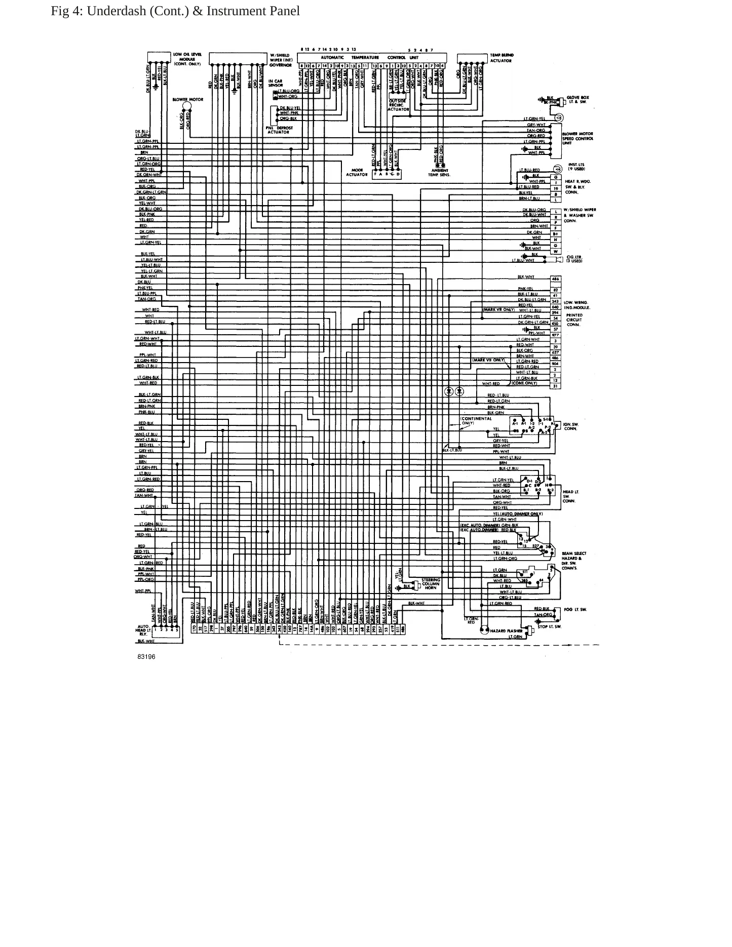 1984 Lincoln Mark VII Service and Repair Manual preview page 8