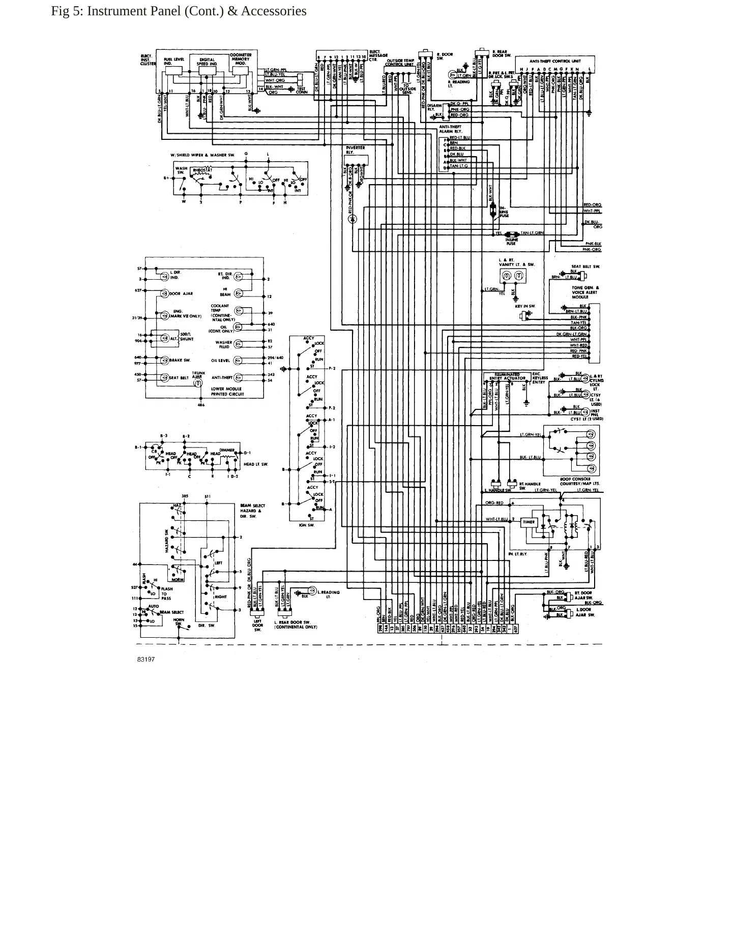 1984 Lincoln Mark VII Service and Repair Manual preview page 9