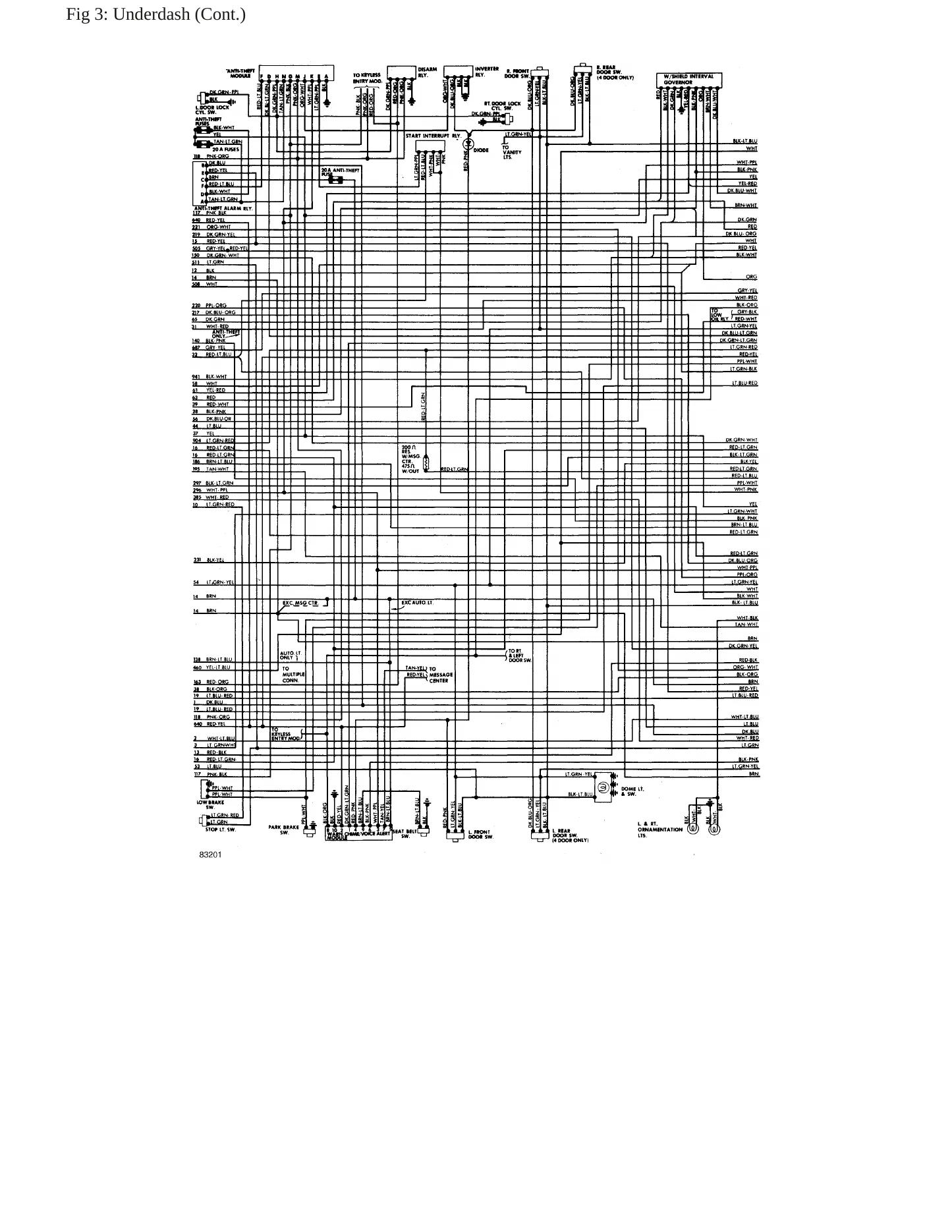 1984 Lincoln Town Car Service and Repair Manual preview page 7
