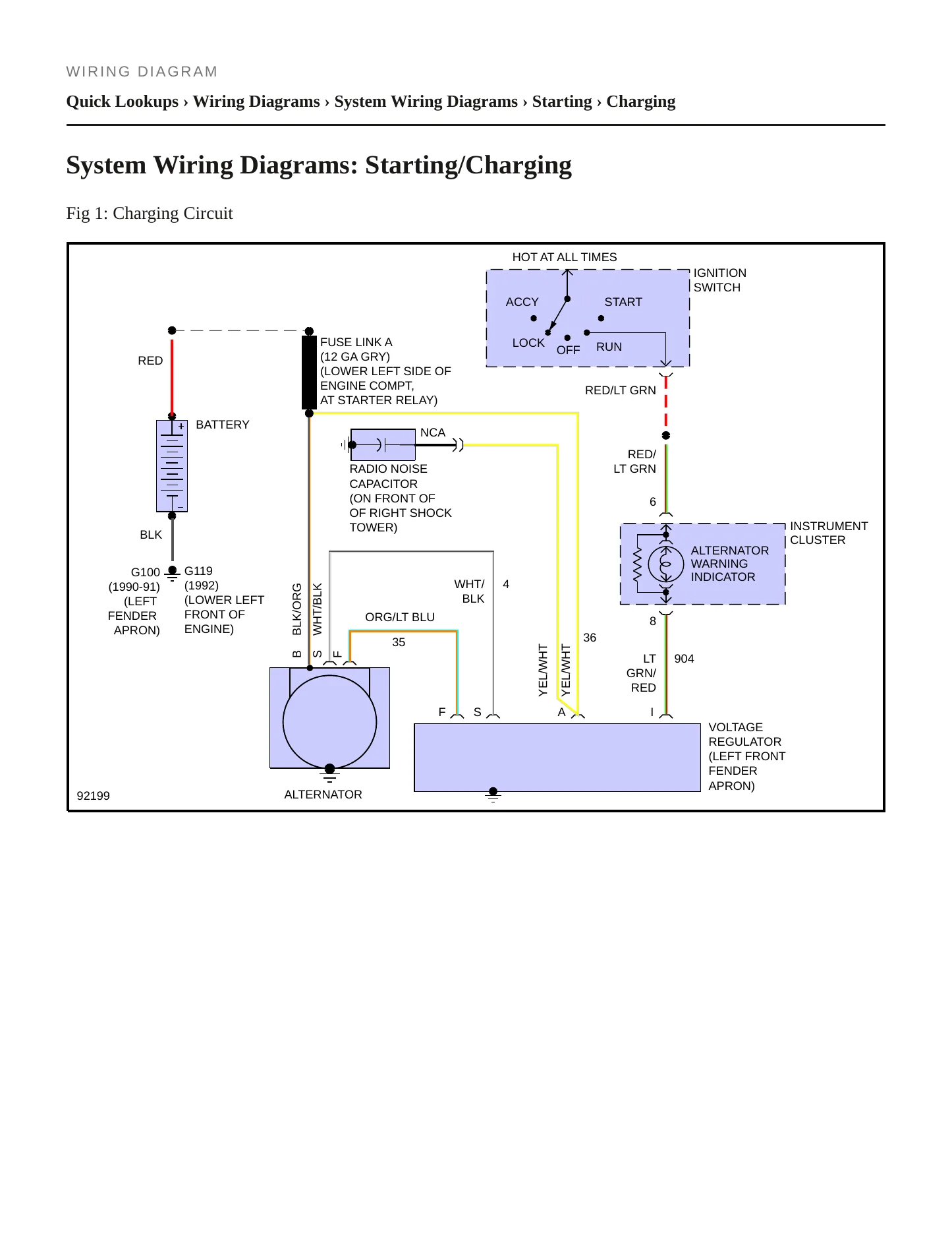 1992 Lincoln Mark VII Service and Repair Manual preview page 5