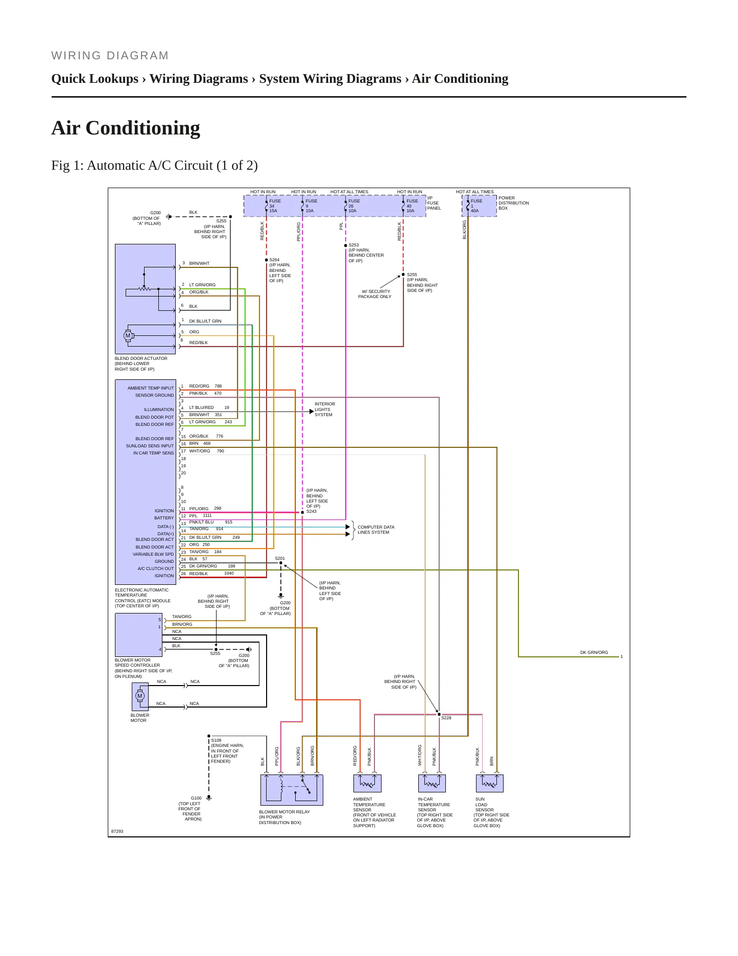 1997 Lincoln Continental Service and Repair Manual preview page 6