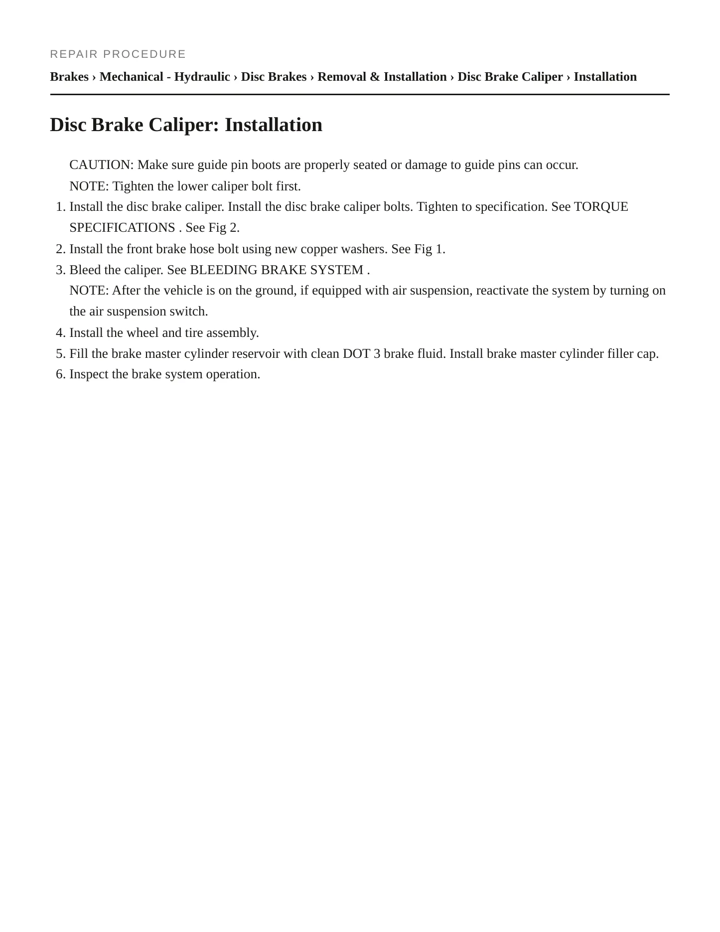 2003 Lincoln Town Car Service and Repair Manual preview page 4