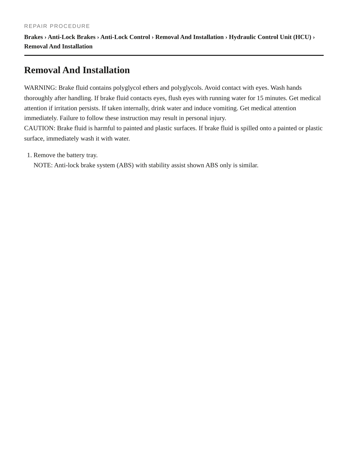 2004 Lincoln Aviator Service and Repair Manual preview page 4
