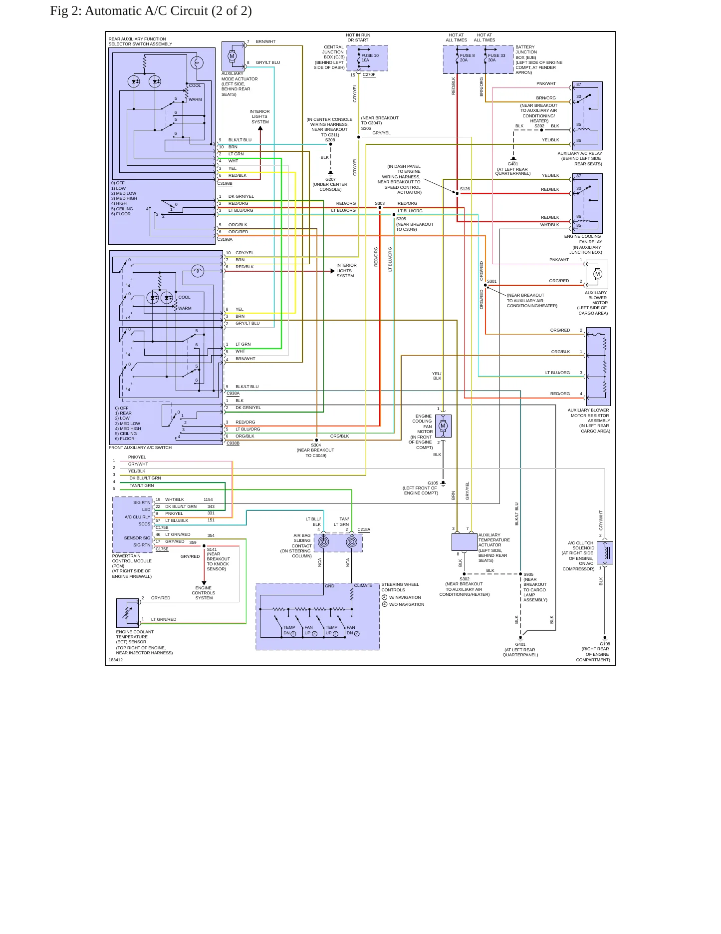 2004 Lincoln Aviator Service and Repair Manual preview page 9