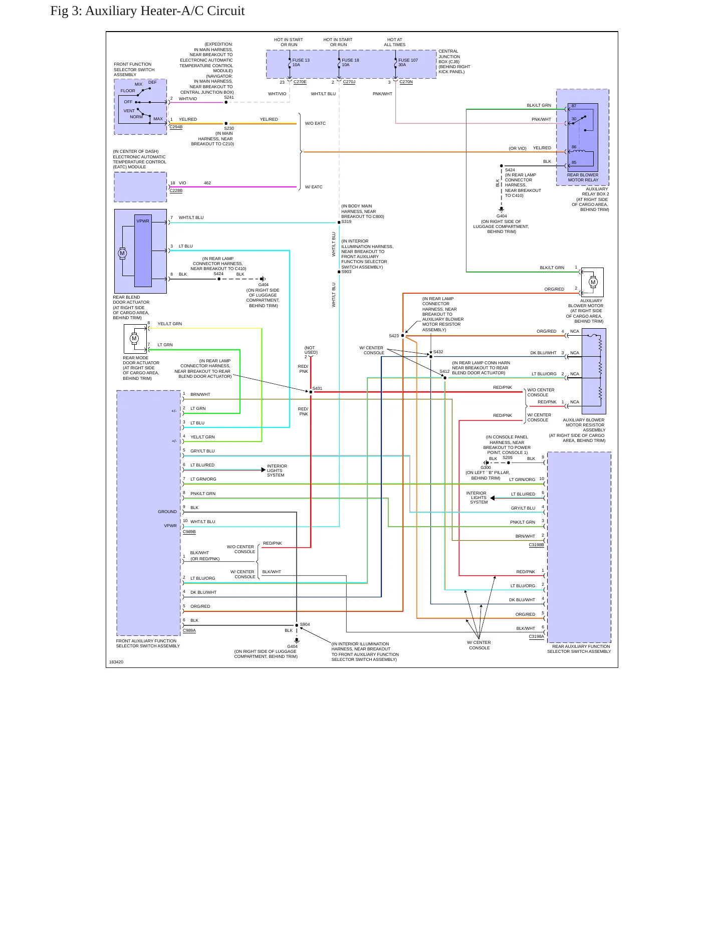 2004 Lincoln Navigator Service and Repair Manual preview page 12