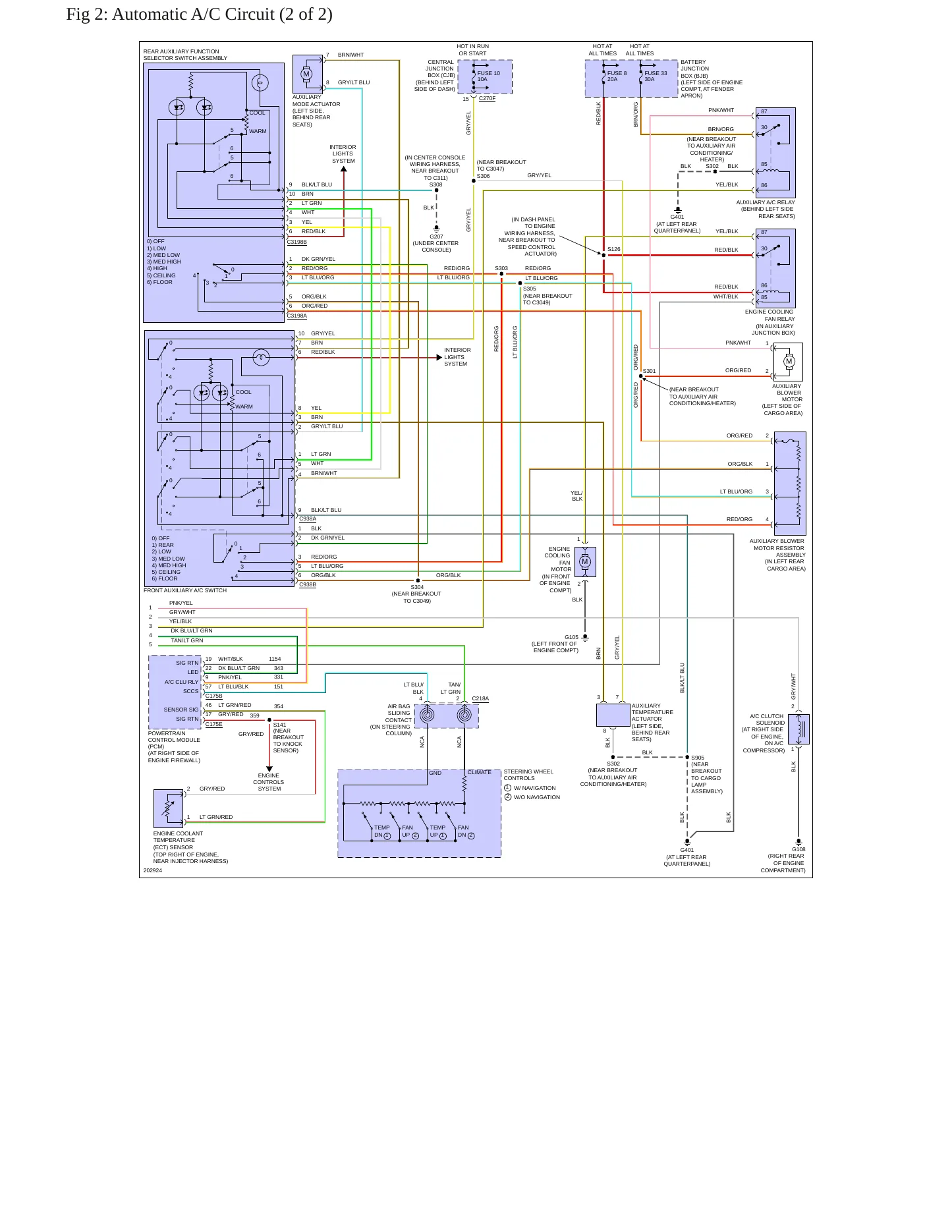 2005 Lincoln Aviator Service and Repair Manual preview page 6