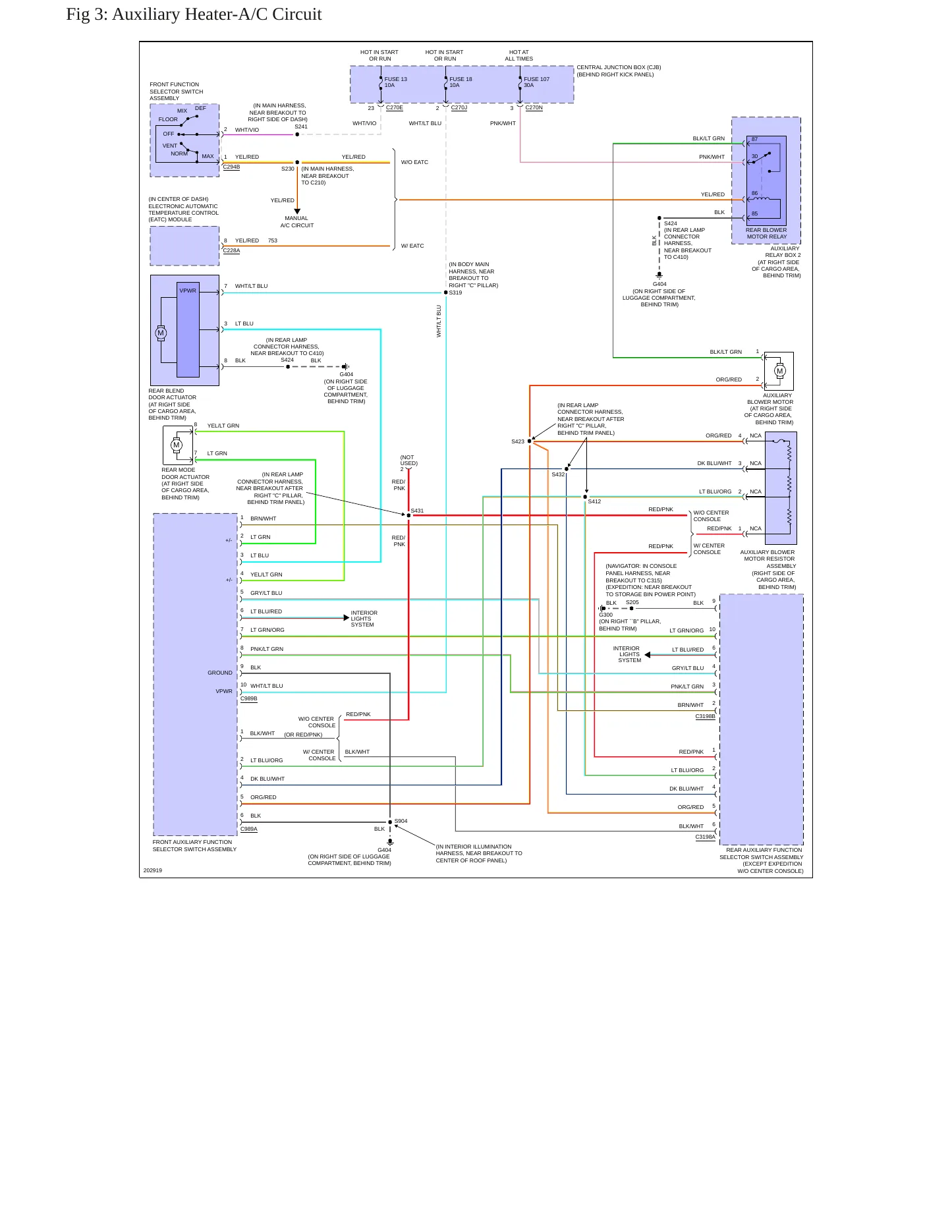 2005 Lincoln Navigator Service and Repair Manual preview page 11