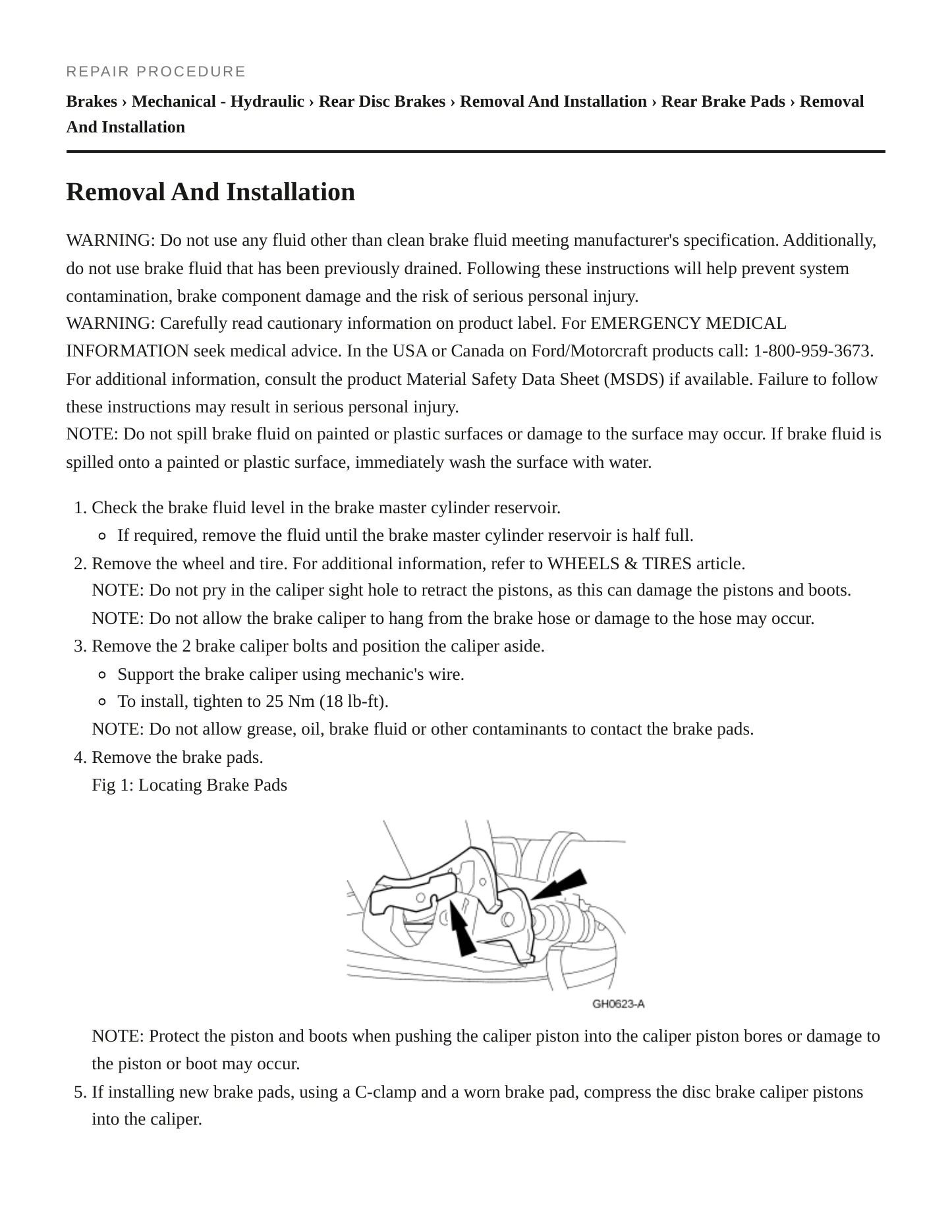 2008 Lincoln Town Car Service and Repair Manual preview page 4
