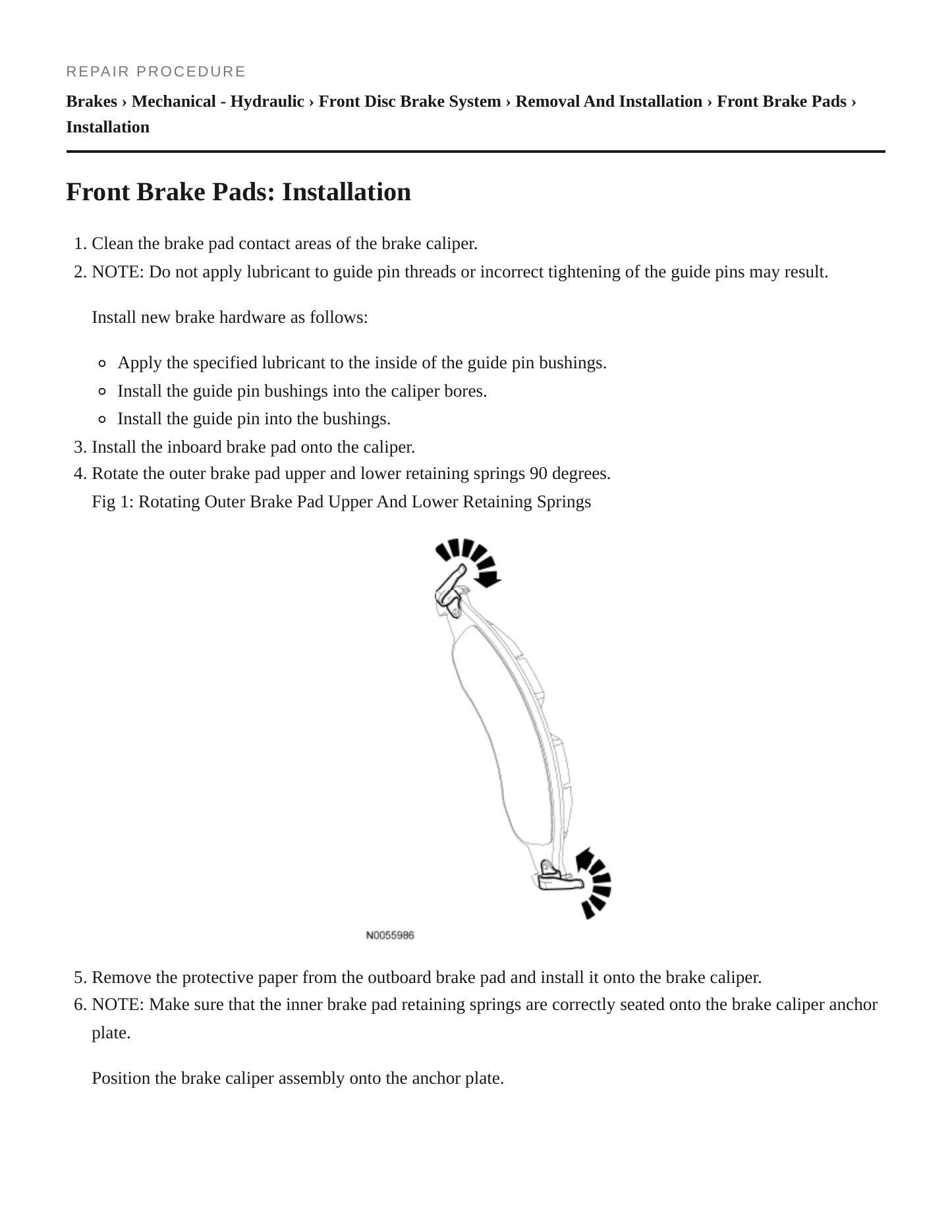 2009 Lincoln Navigator Service and Repair Manual preview page 4