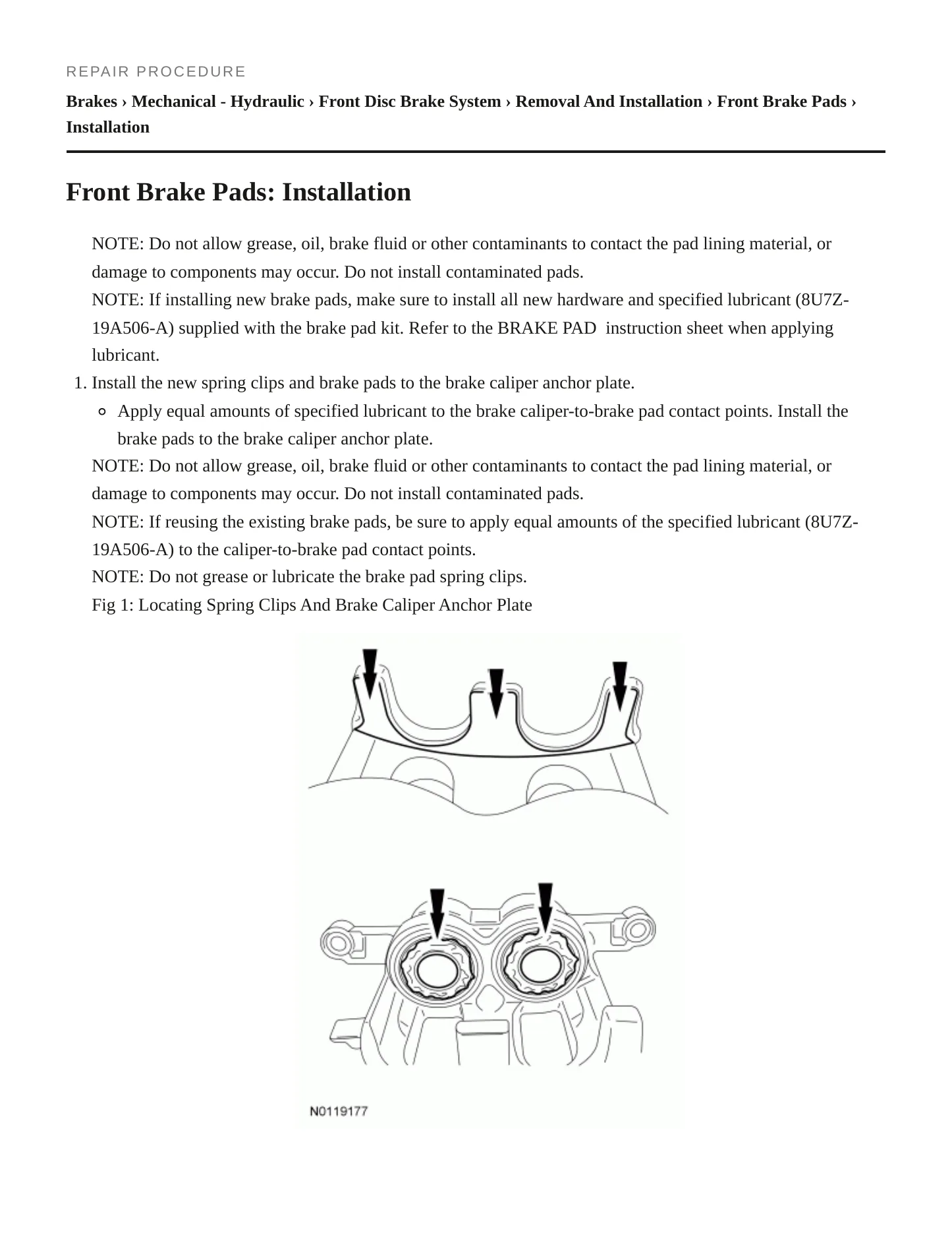2010 Lincoln MKS Service and Repair Manual preview page 4