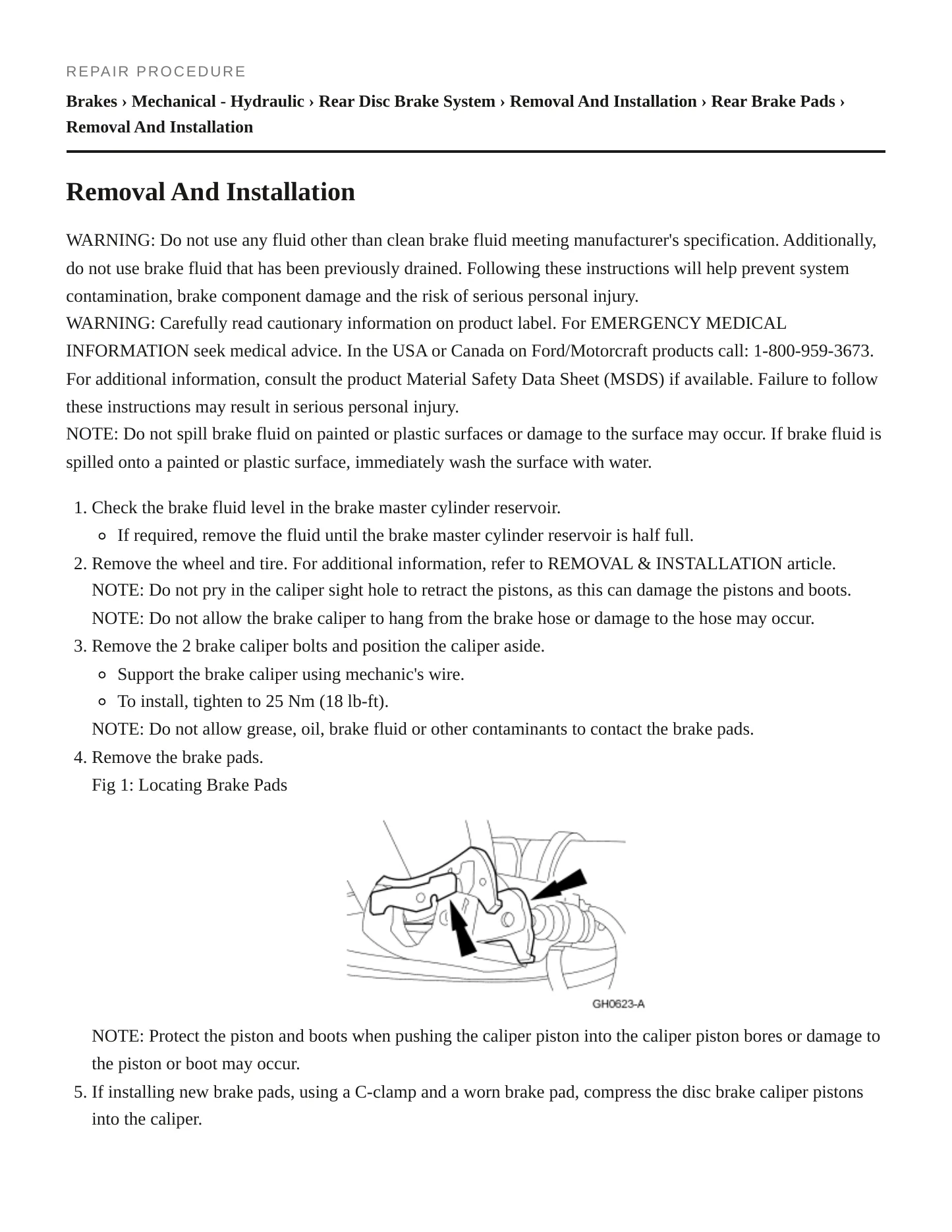 2010 Lincoln Town Car Service and Repair Manual preview page 4