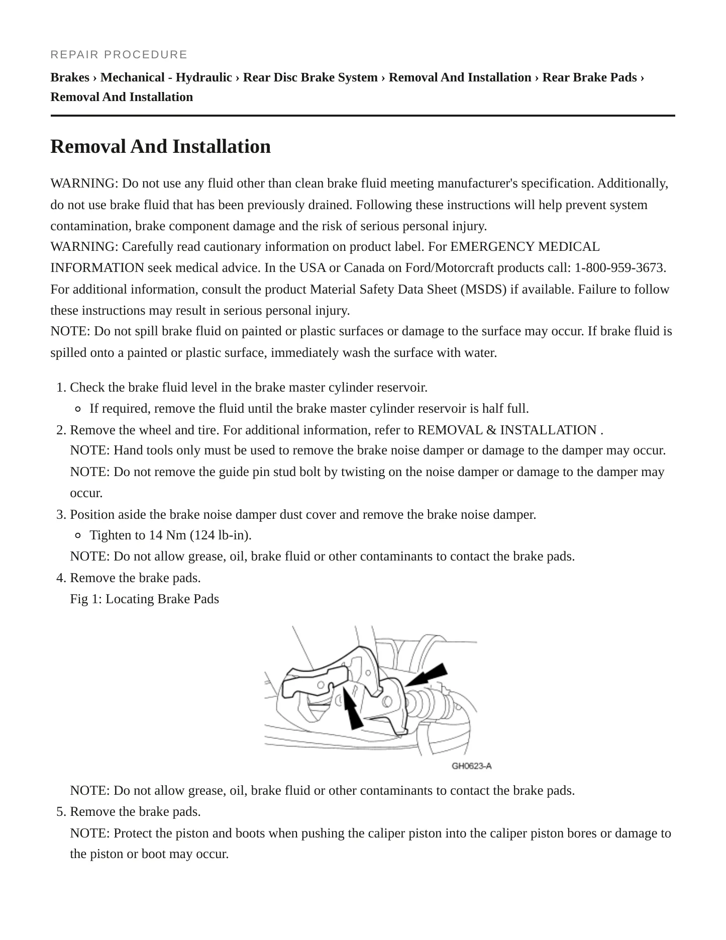 2011 Lincoln Town Car Service and Repair Manual preview page 4