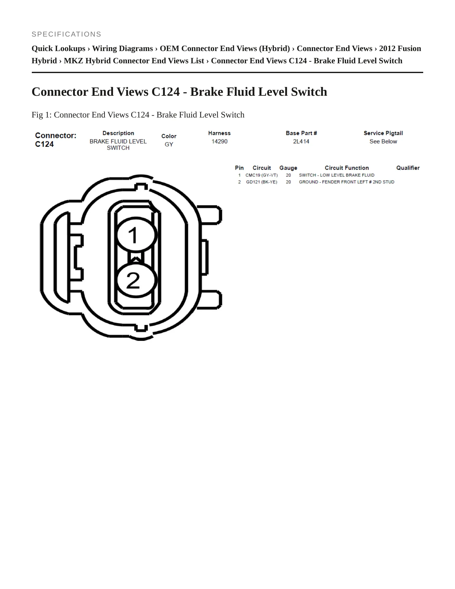2012 Lincoln MKZ Service and Repair Manual preview page 2