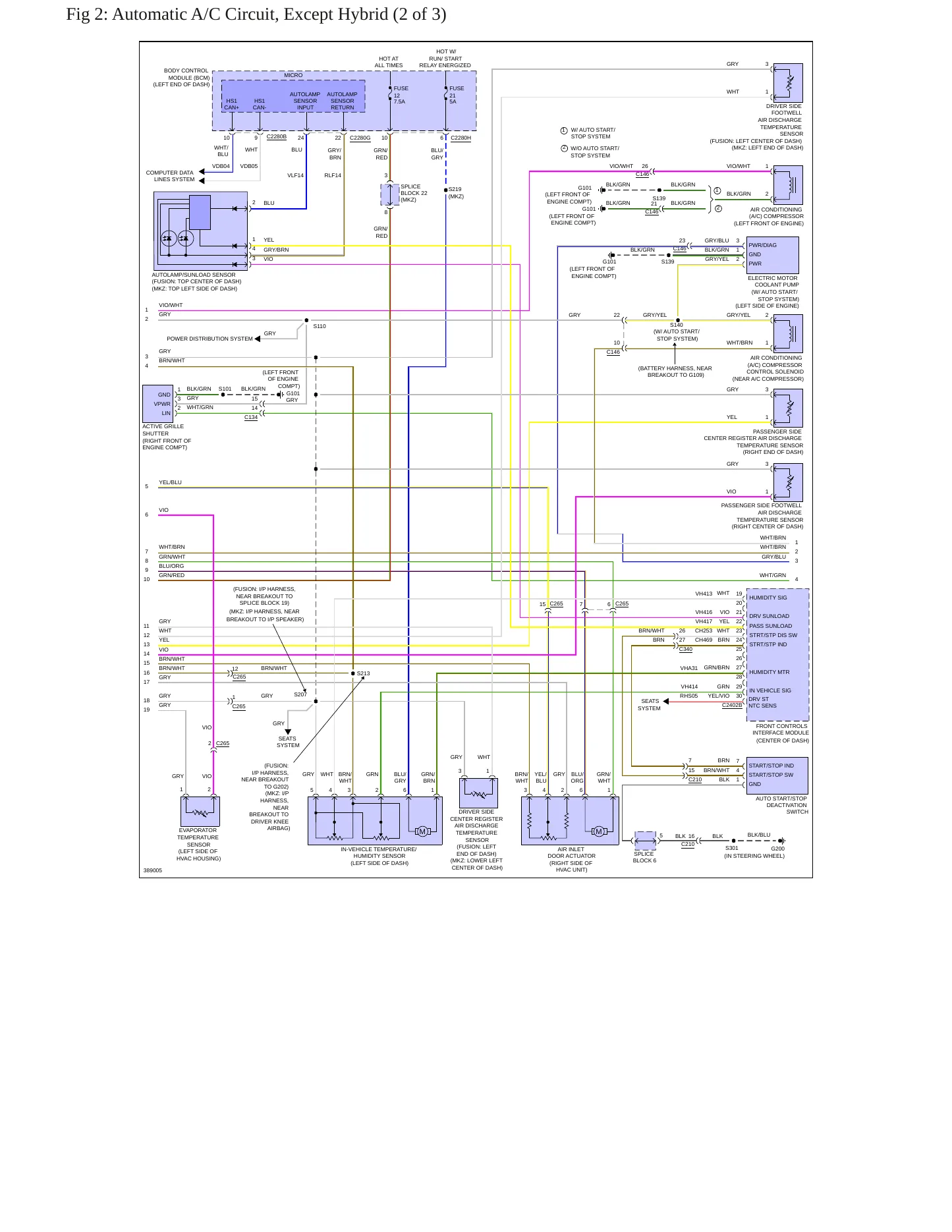 2013 Lincoln MKZ Service and Repair Manual preview page 8