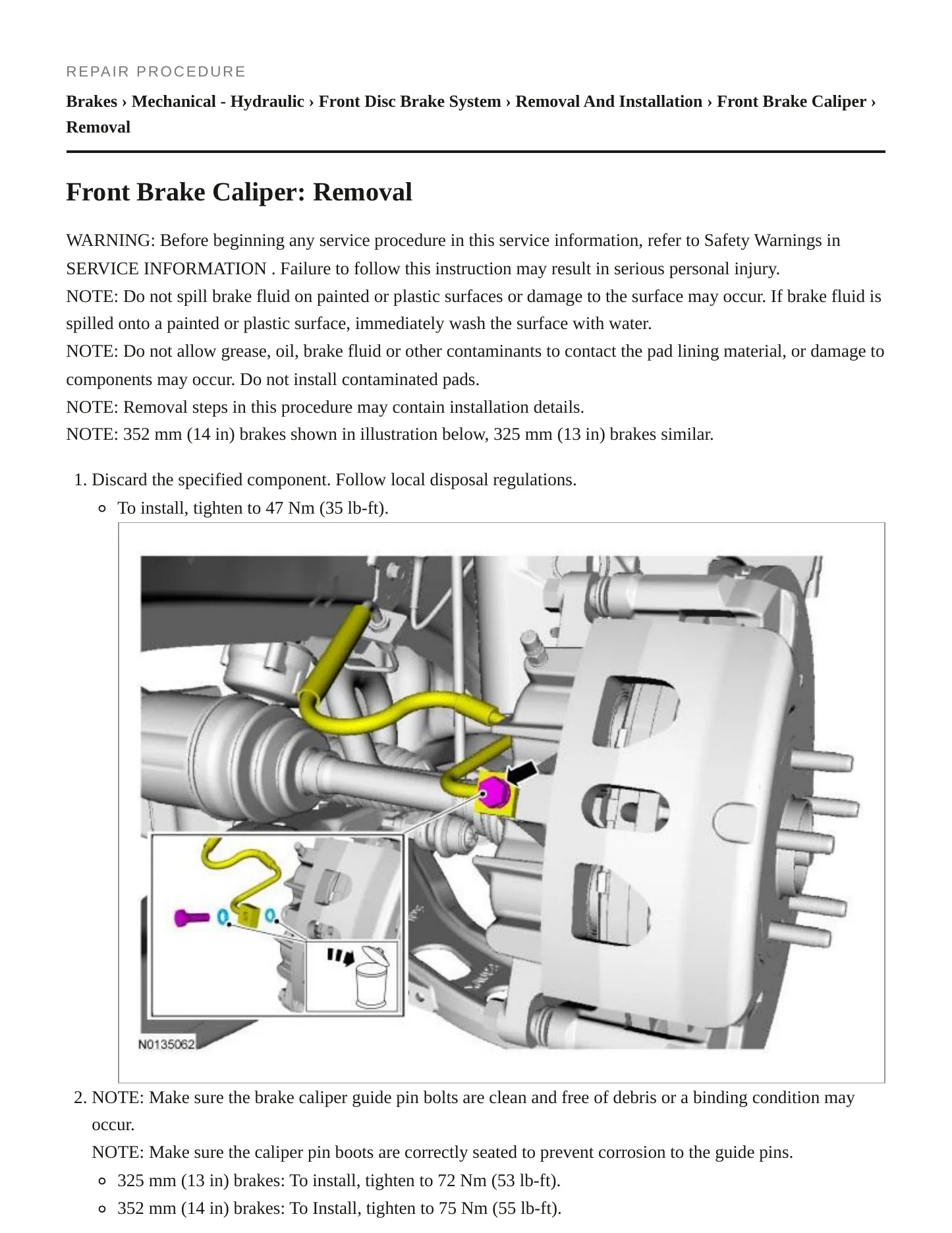 2014 Lincoln MKT Service and Repair Manual preview page 5