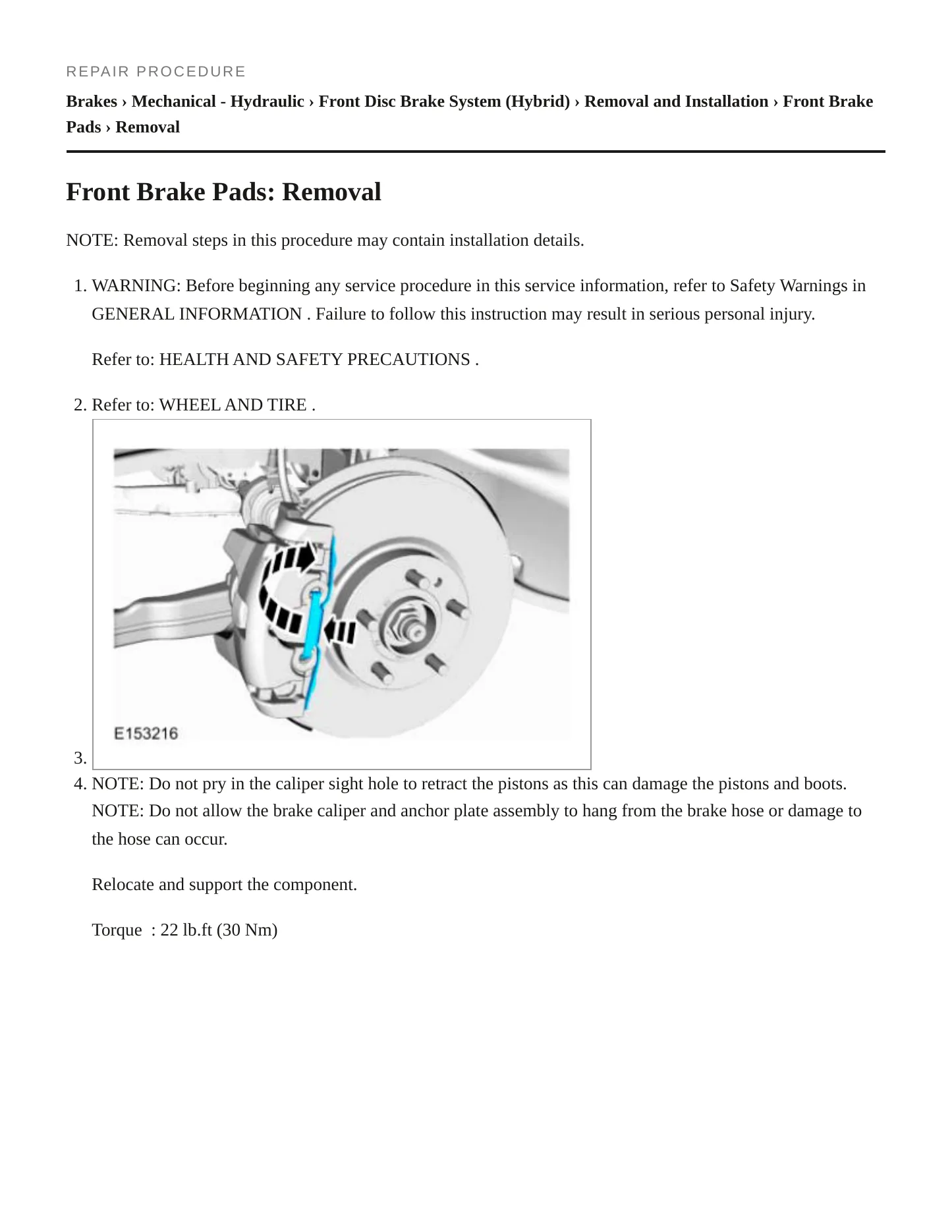 2014 Lincoln MKZ Service and Repair Manual preview page 4