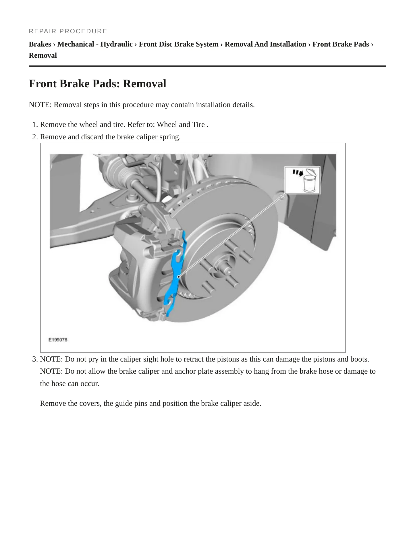 2018 Lincoln Continental Service and Repair Manual preview page 5