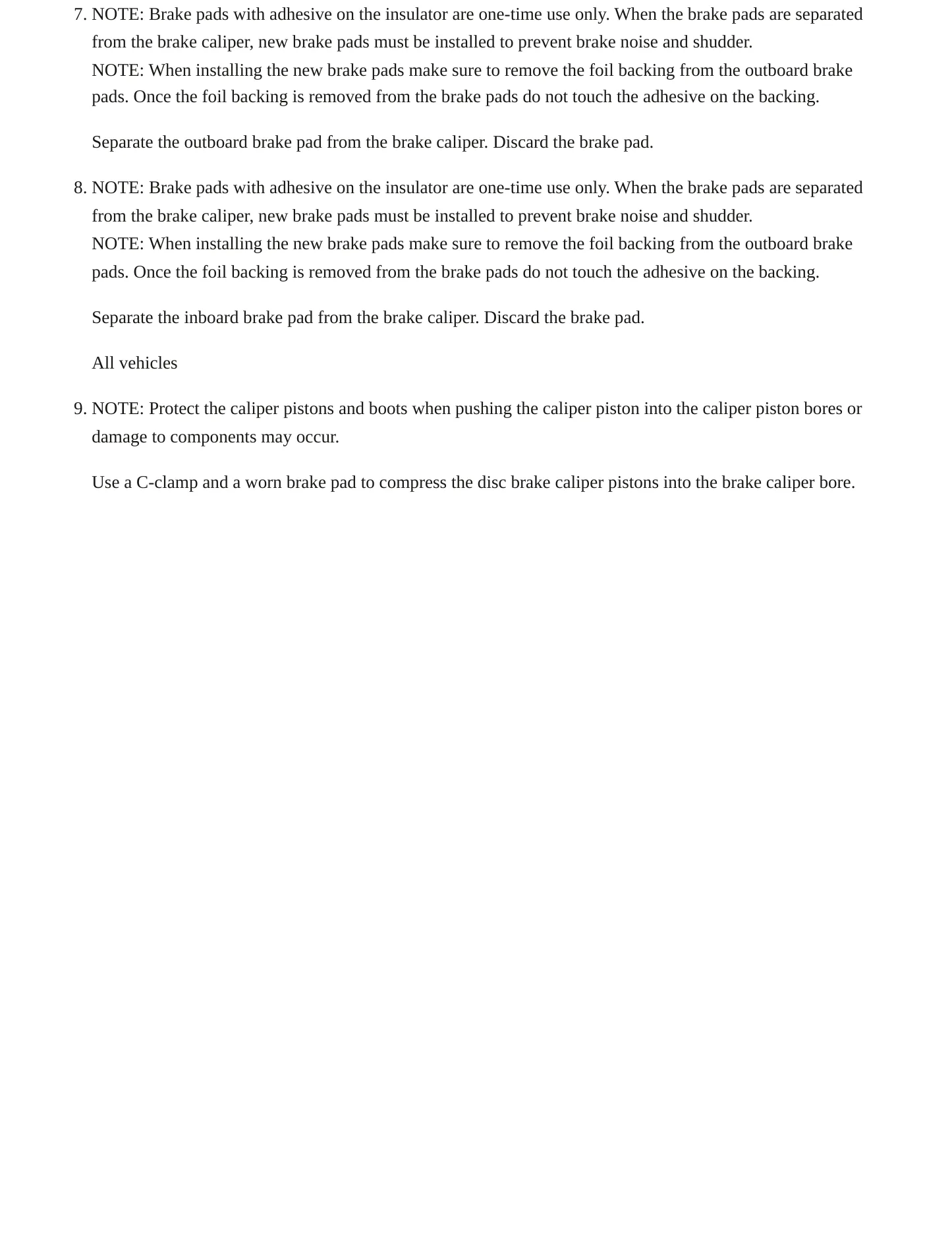 2020 Lincoln Corsair Service and Repair Manual preview page 8