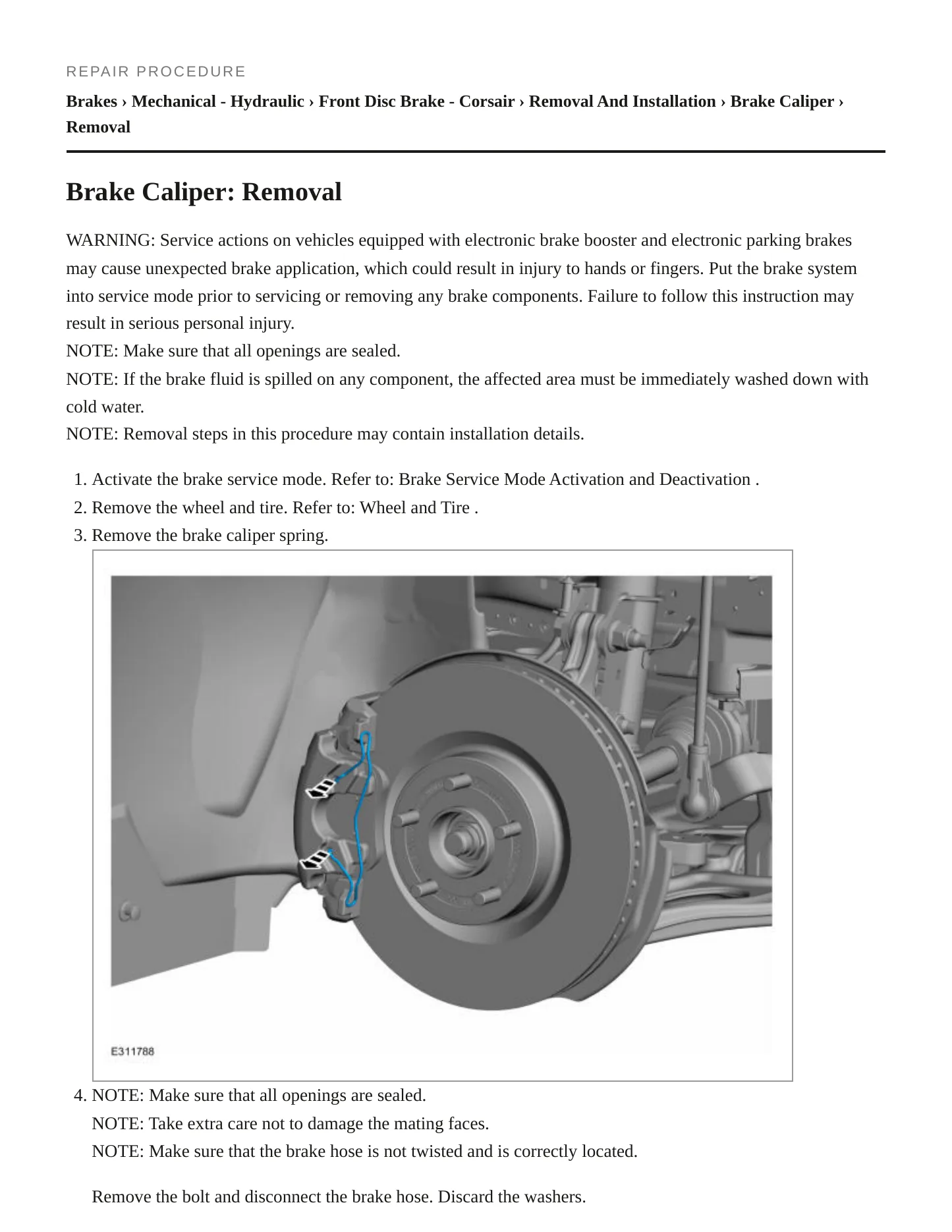 2024 Lincoln Corsair service manual page 6