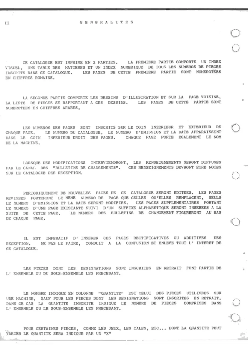 Massey Ferguson 165 Tractor Parts Manual preview page 3