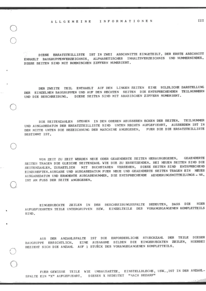 Massey Ferguson 165 Tractor Parts Manual preview page 4