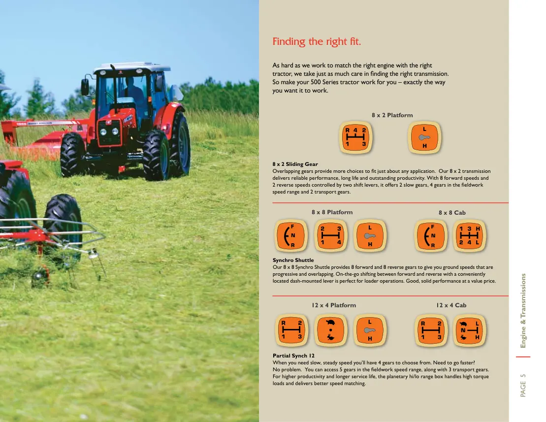 Massey Ferguson 500 Series Sales MF573 MF583 MF593 MF596 Tractor Service & Repair Manual preview page 5