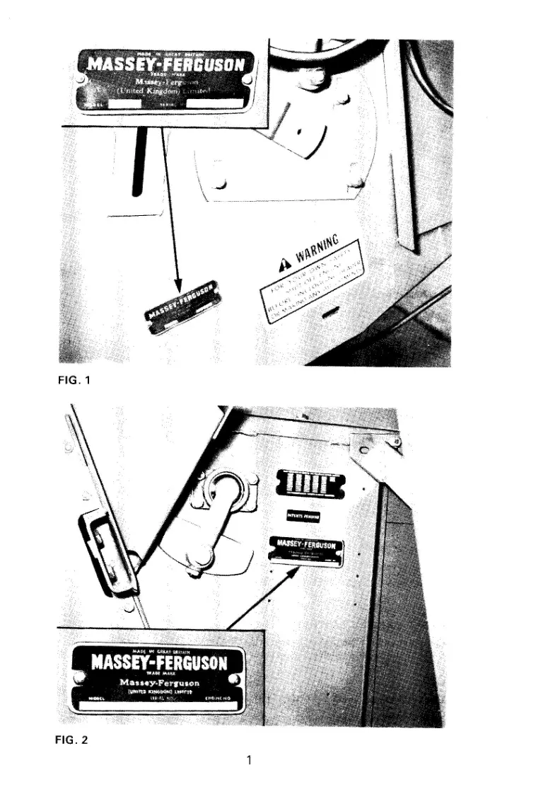 Massey Ferguson 520 525 Super II MF Combine Operator's Manual preview page 3