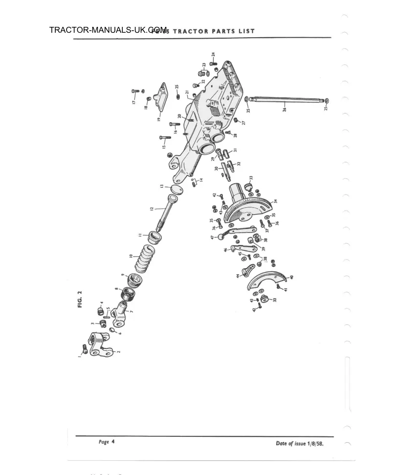 Massey Ferguson FE-35 Tractor Parts Manual preview page 5