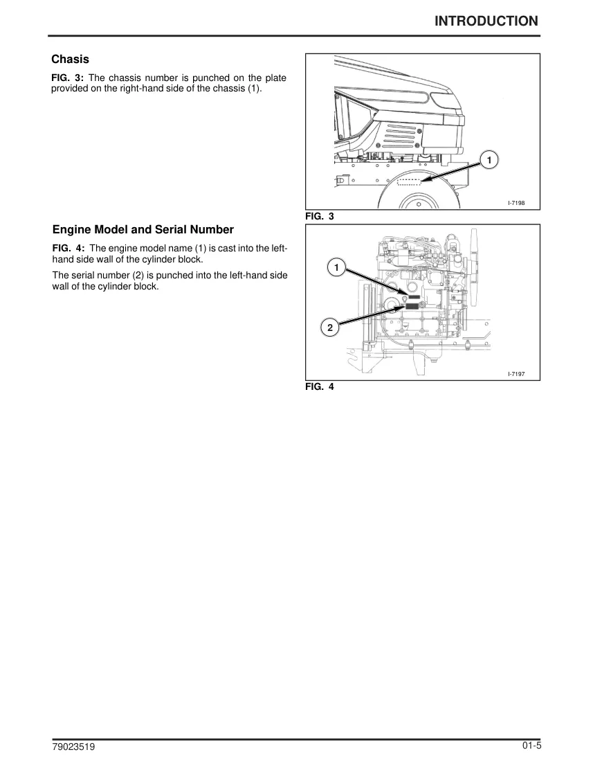 Massey Ferguson GC2300 Tractor Service & Repair Manual preview page 5
