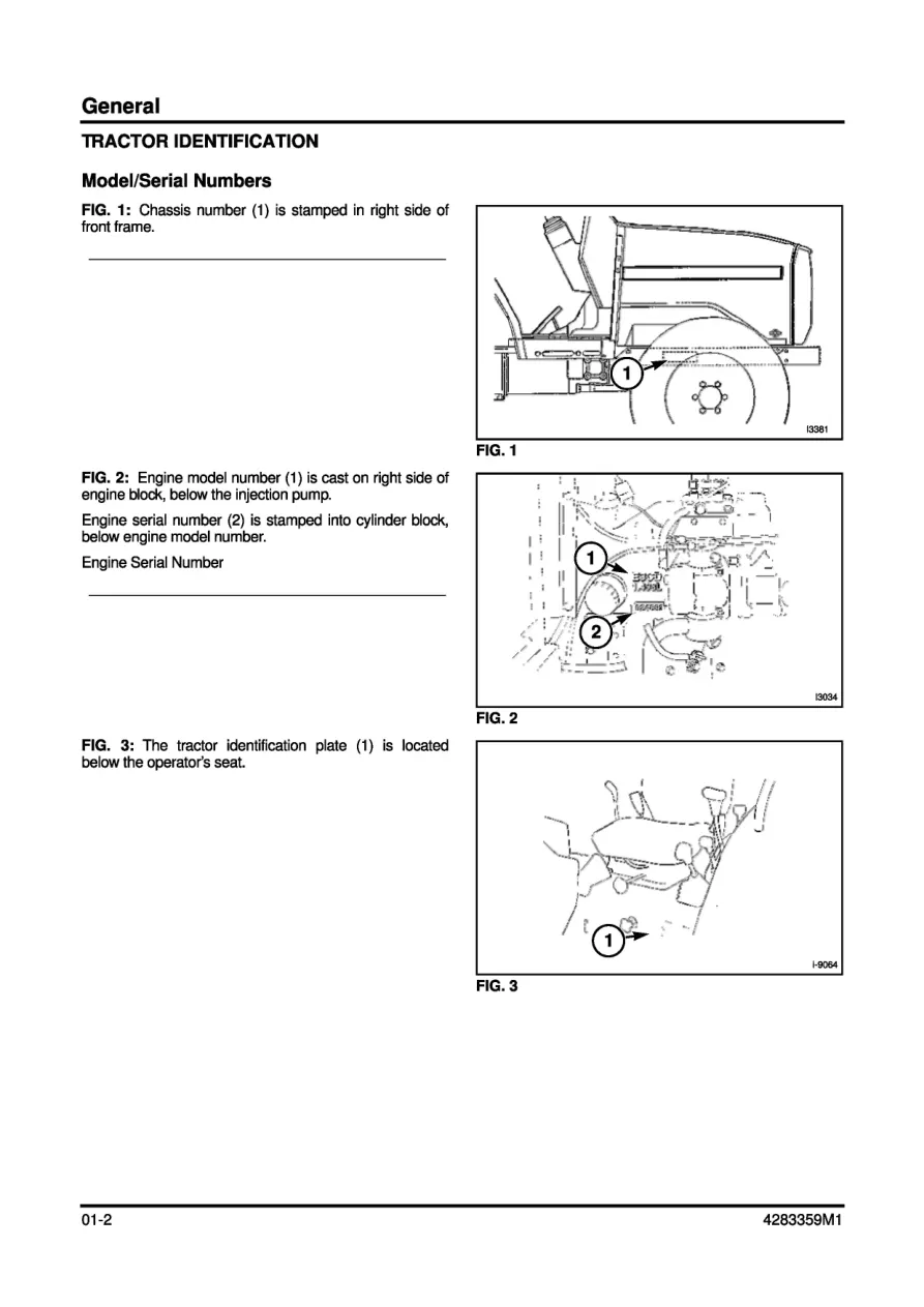 Massey Ferguson MF 1533 Tractor Service & Repair Manual preview page 5