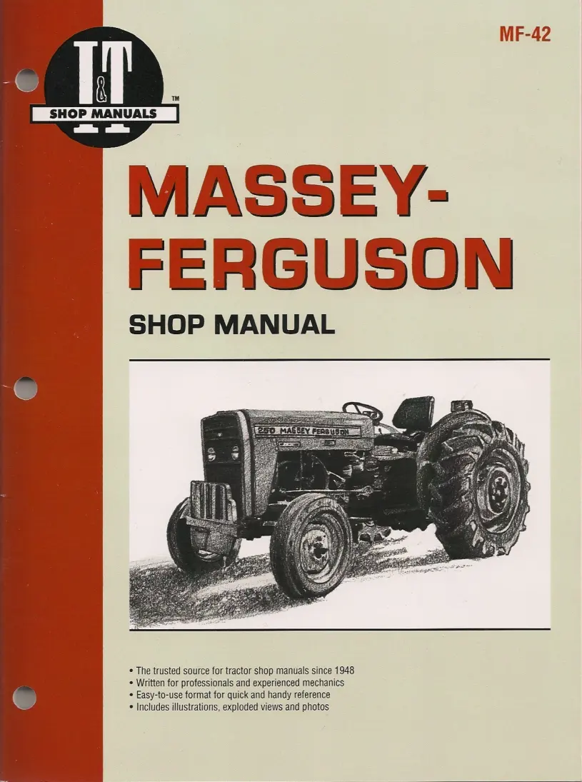 Massey Ferguson MF 245 Tractor Service & Repair Manual preview page 1