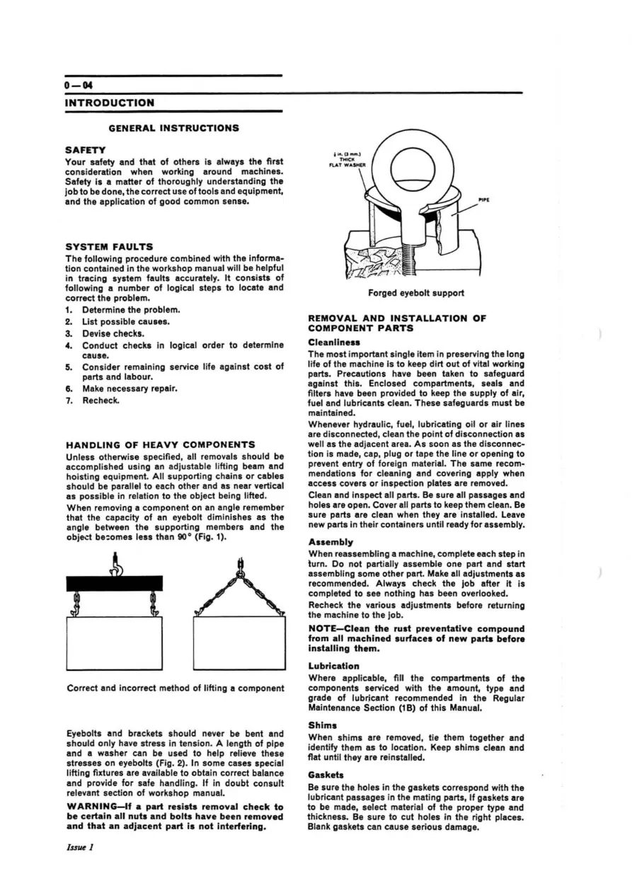 Massey Ferguson MF 550 Tractor Operator's Manual preview page 6