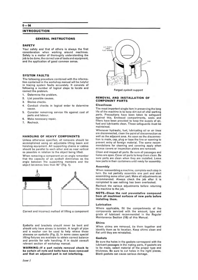 Massey Ferguson MF675 MF690 MF698 Tractor Service & Repair Manual preview page 6