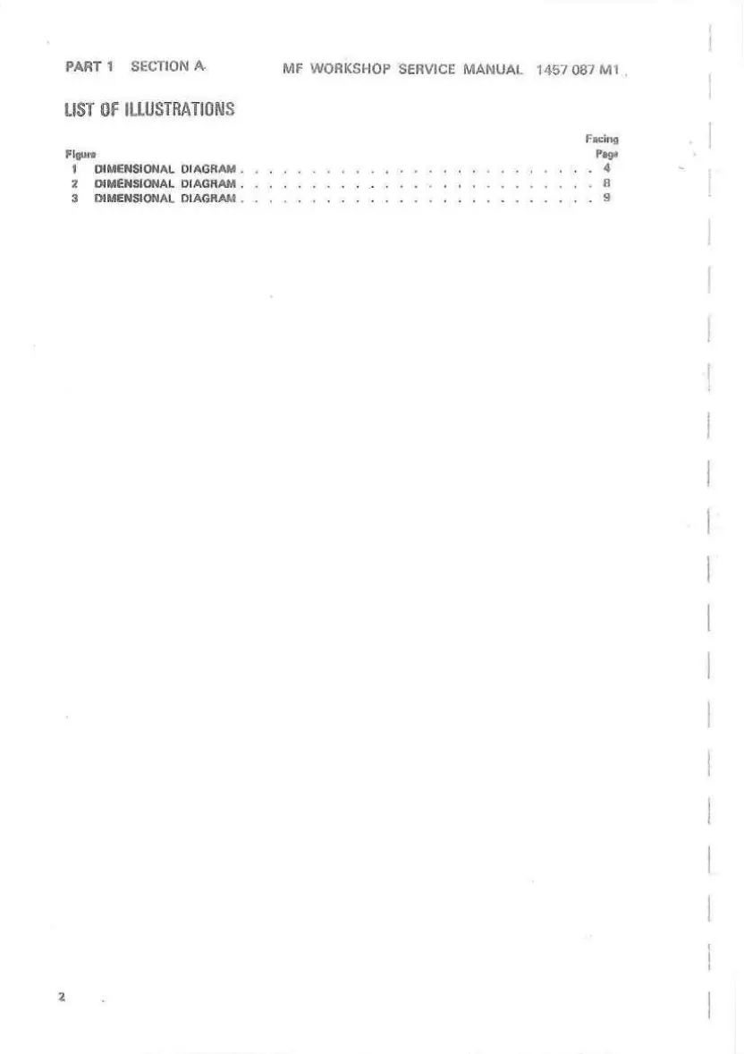 Massey Ferguson Tractor MF50B MF 50B Series Service & Repair Manual preview page 4