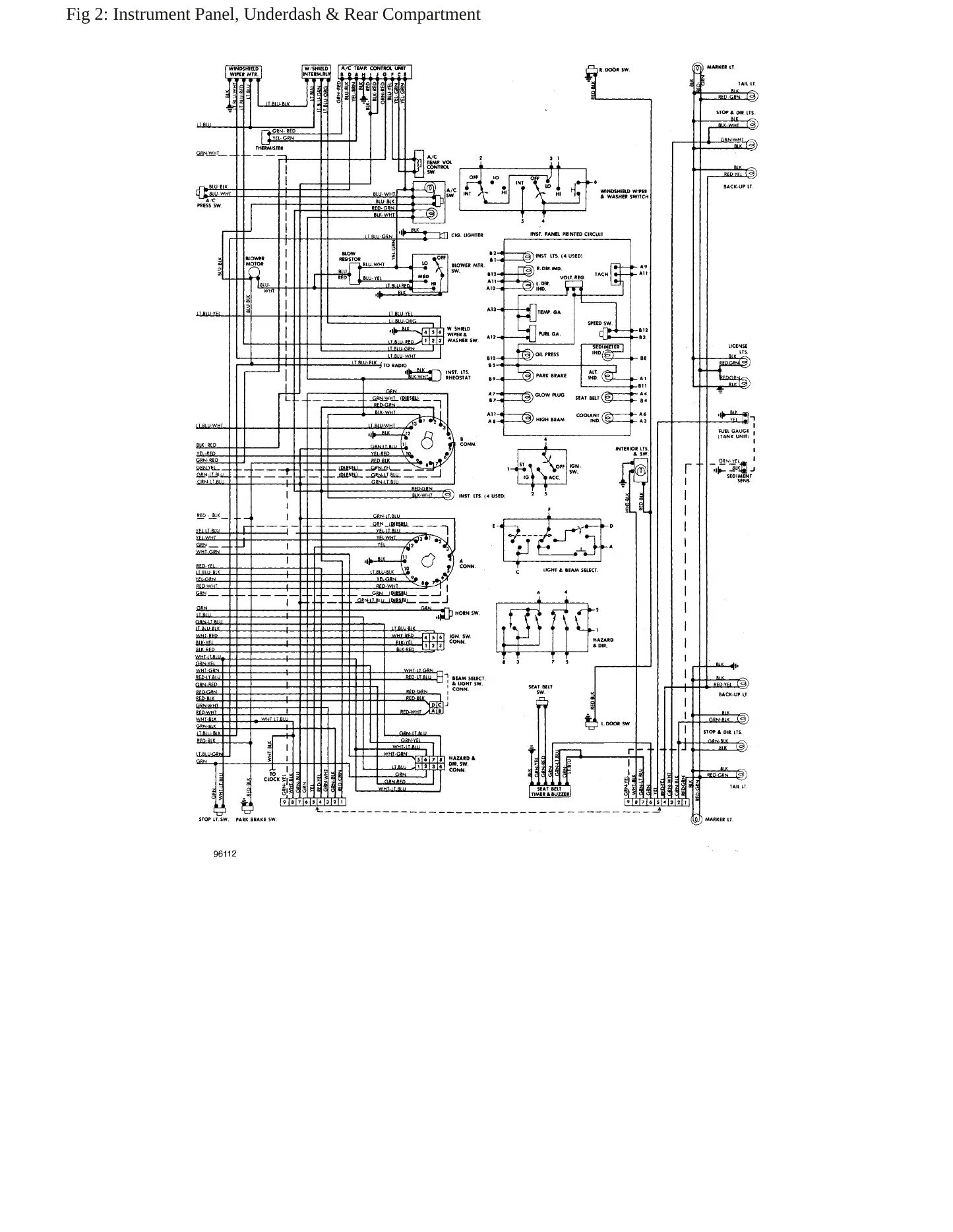 1983 Mazda B2000 Service and Repair Manual preview page 5