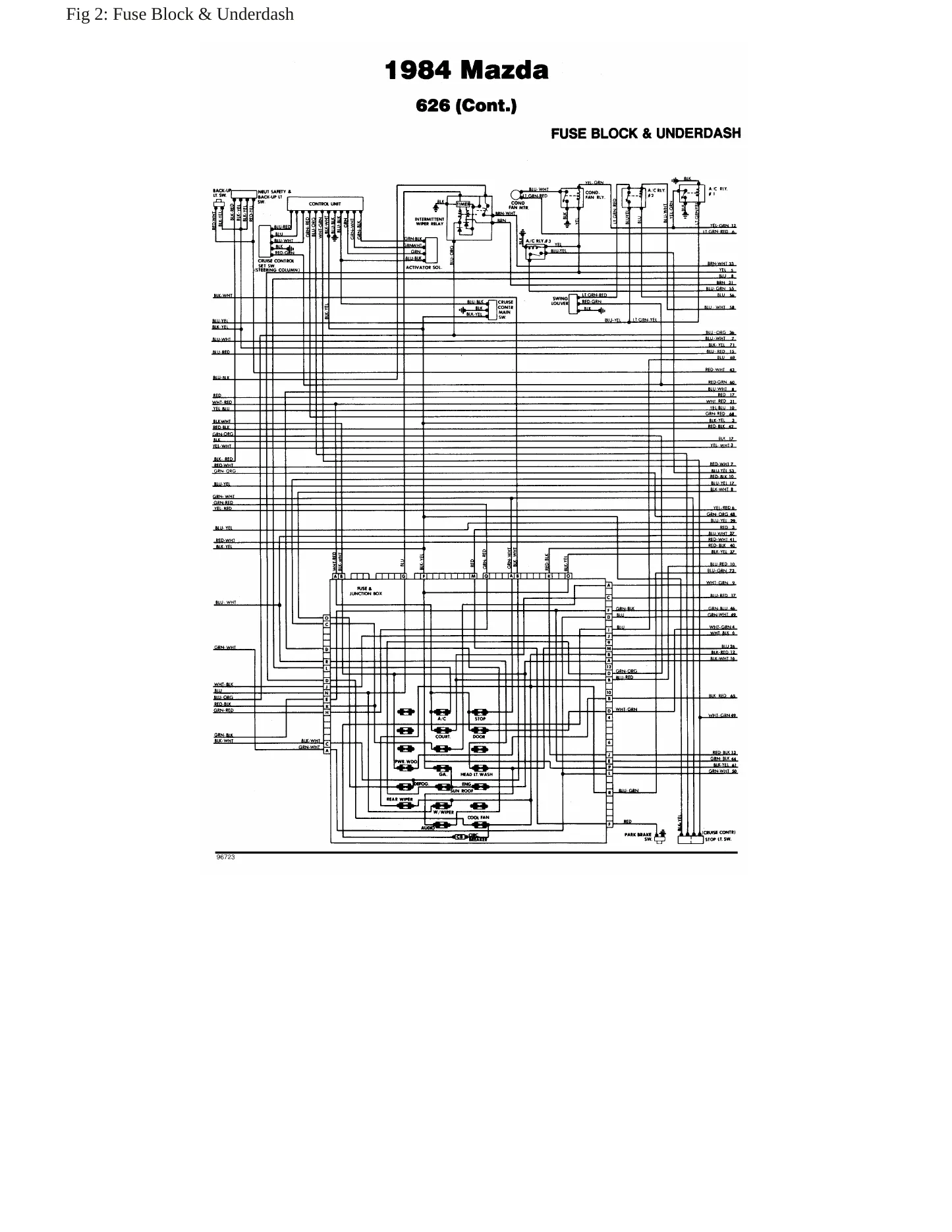 1984 Mazda 626 Service and Repair Manual preview page 5