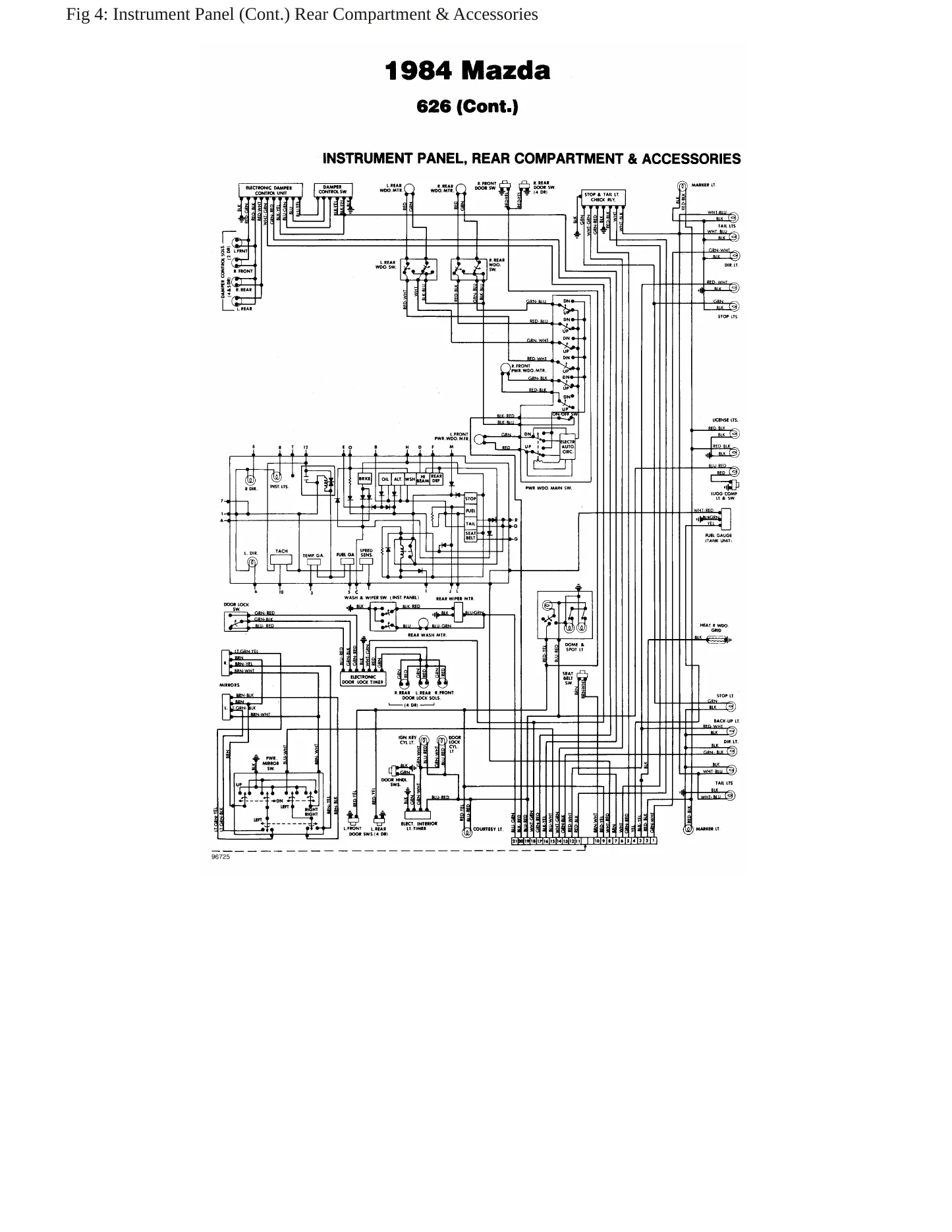 1984 Mazda 626 Service and Repair Manual preview page 7