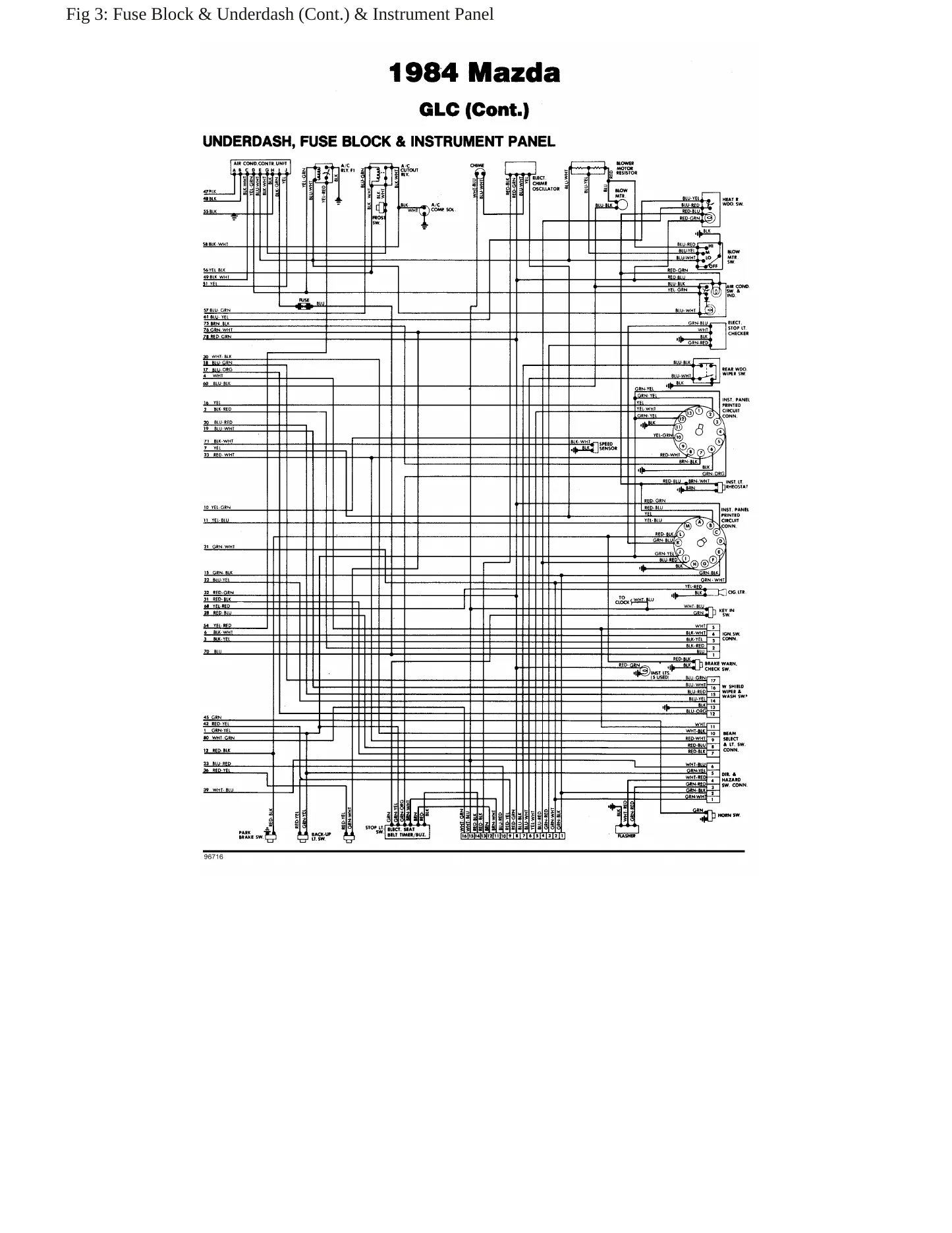 1984 Mazda GLC Service and Repair Manual preview page 6
