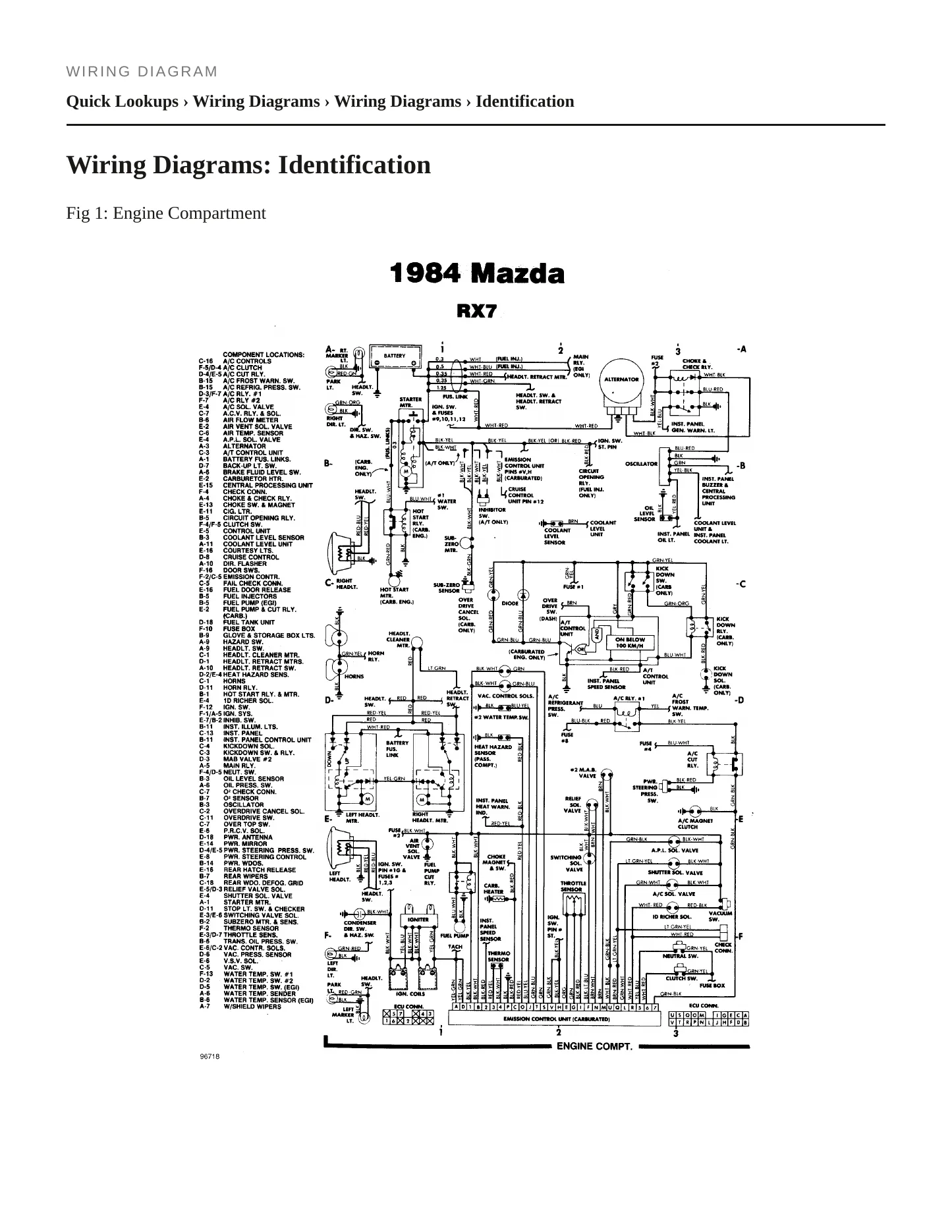 1984 Mazda RX-7 Service and Repair Manual preview page 4